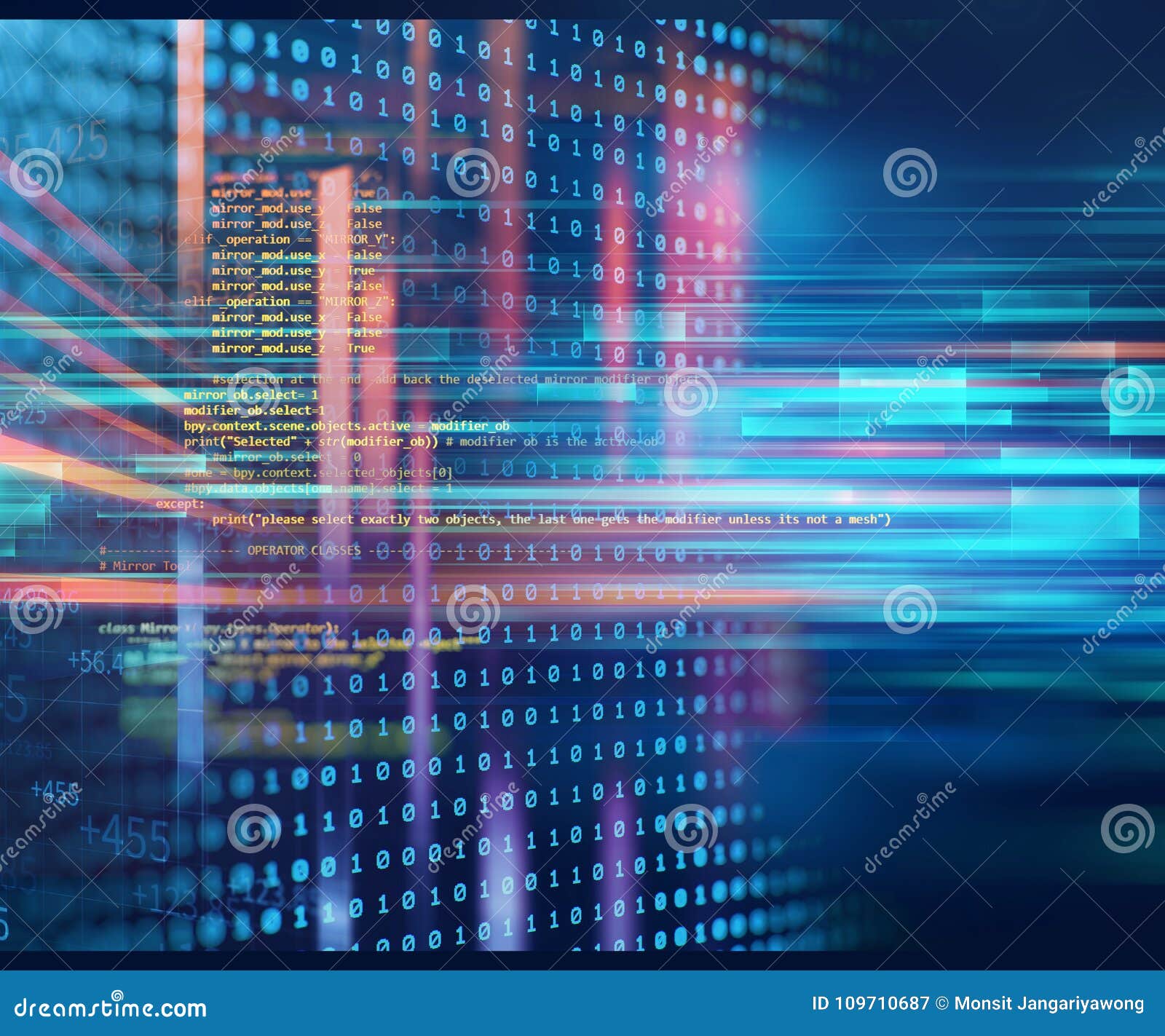Programming Code Abstract Technology Background of Software Developer ...