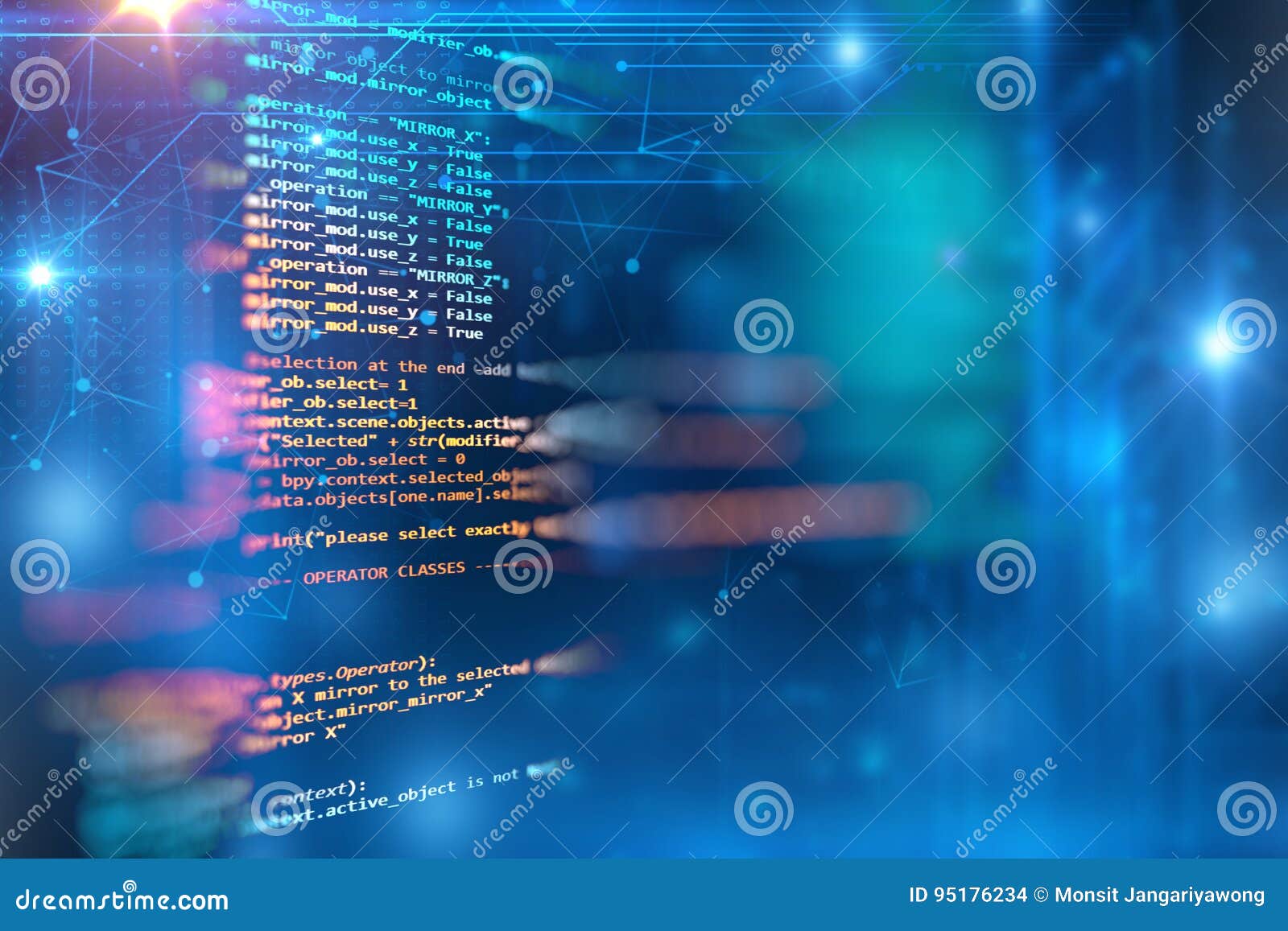 Programming Code Abstract Technology Background of Software Developer ...