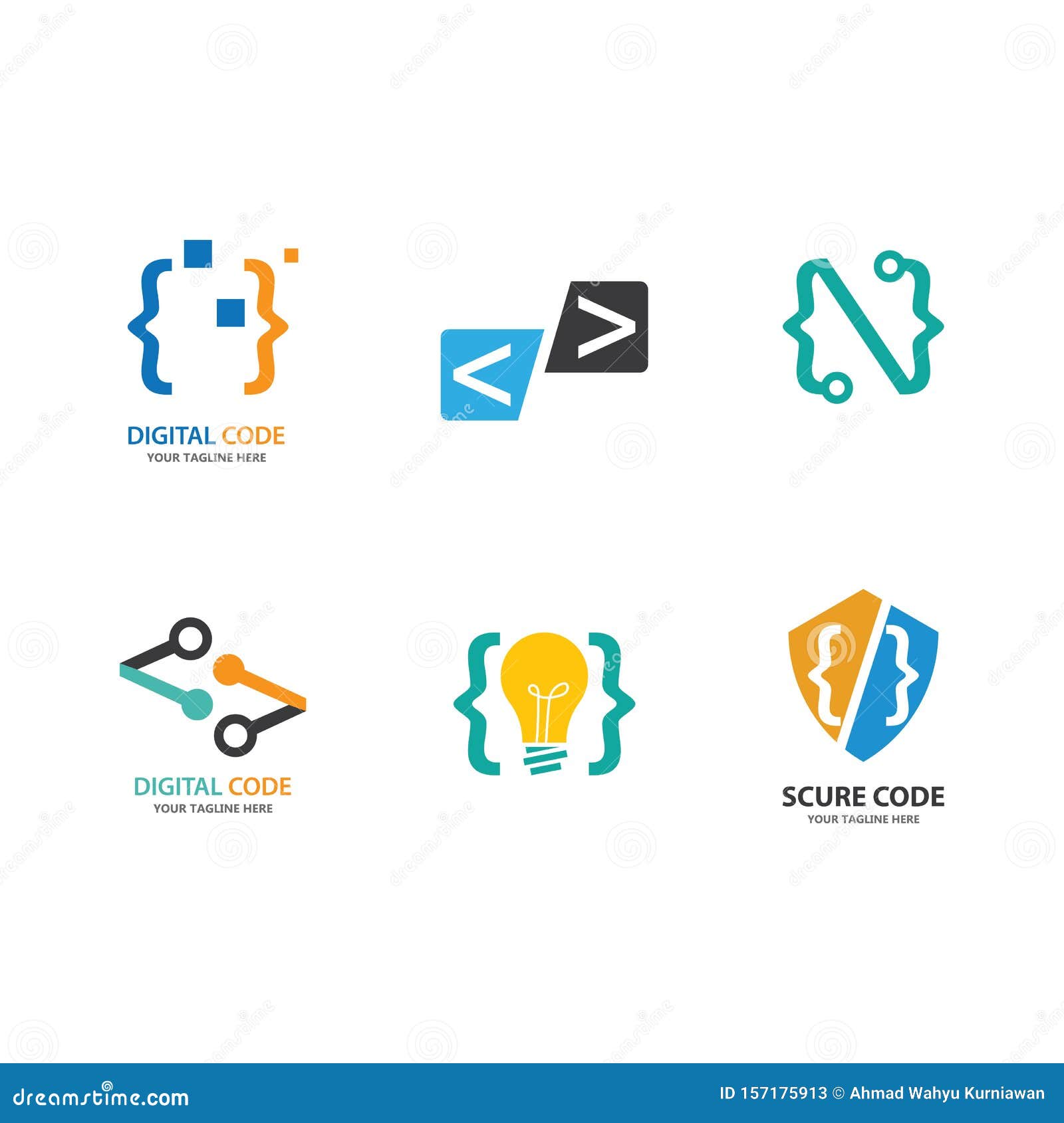 Programming Code Technology Stock Vector - Illustration of programming ...