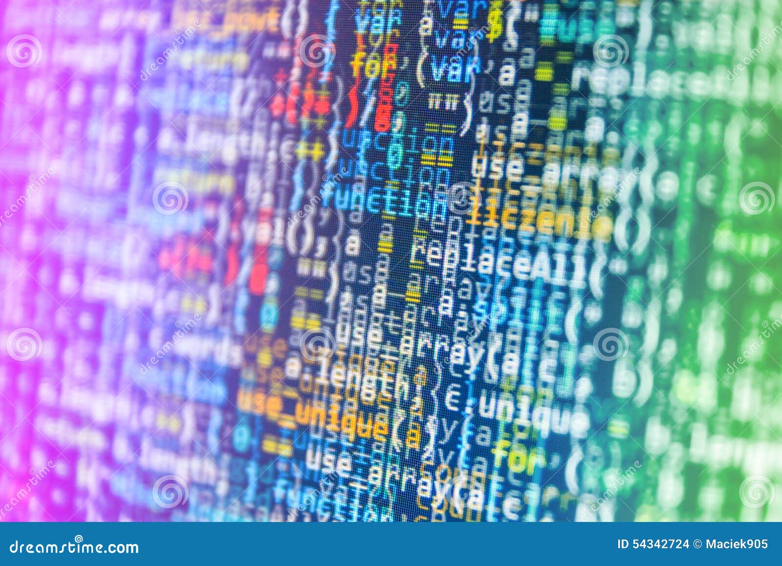 Desktop source code and technology background, Developer or programer -  Stock Image - Everypixel