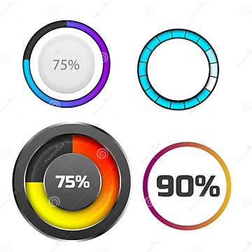 Progress Loading Bar Indicators Download Progress Ui-ux Web Interface ...