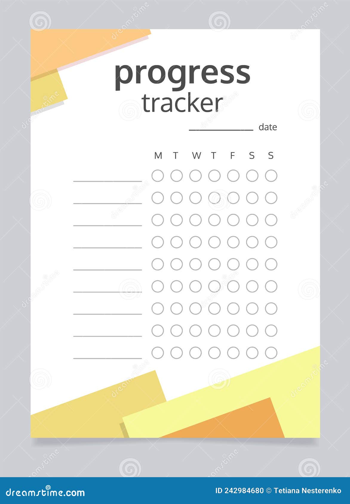 Progress tracker template vrogue co
