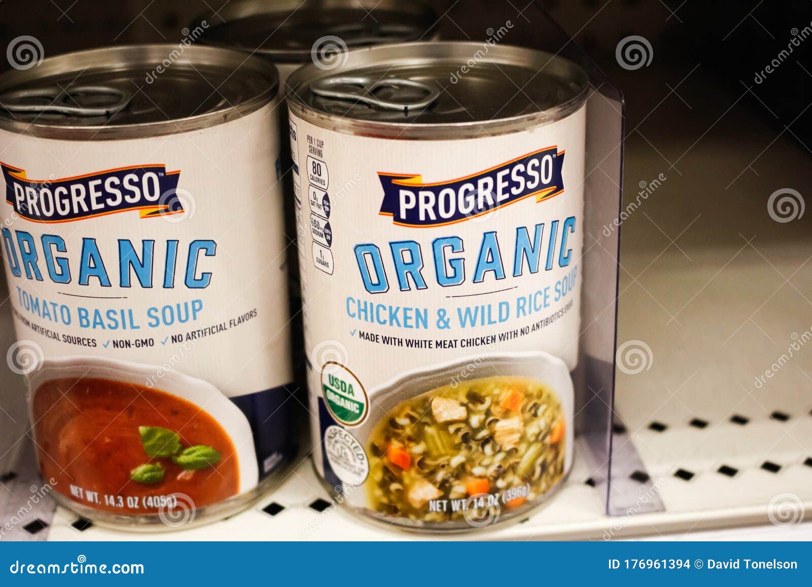 Progresso Organic Chicken & Wild Rice Canned Soup, 14 oz