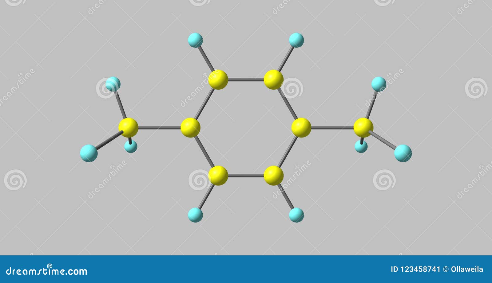 proguanil molecular structure  on black