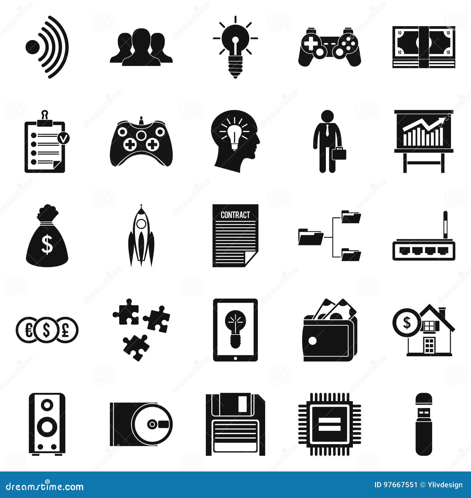 It Project Icons Set, Simple Style Stock Vector - Illustration of configuration, human: 97667551 It Project Icons Set, Simple Style Stock Vector - Illustration of configuration, human: 97667551