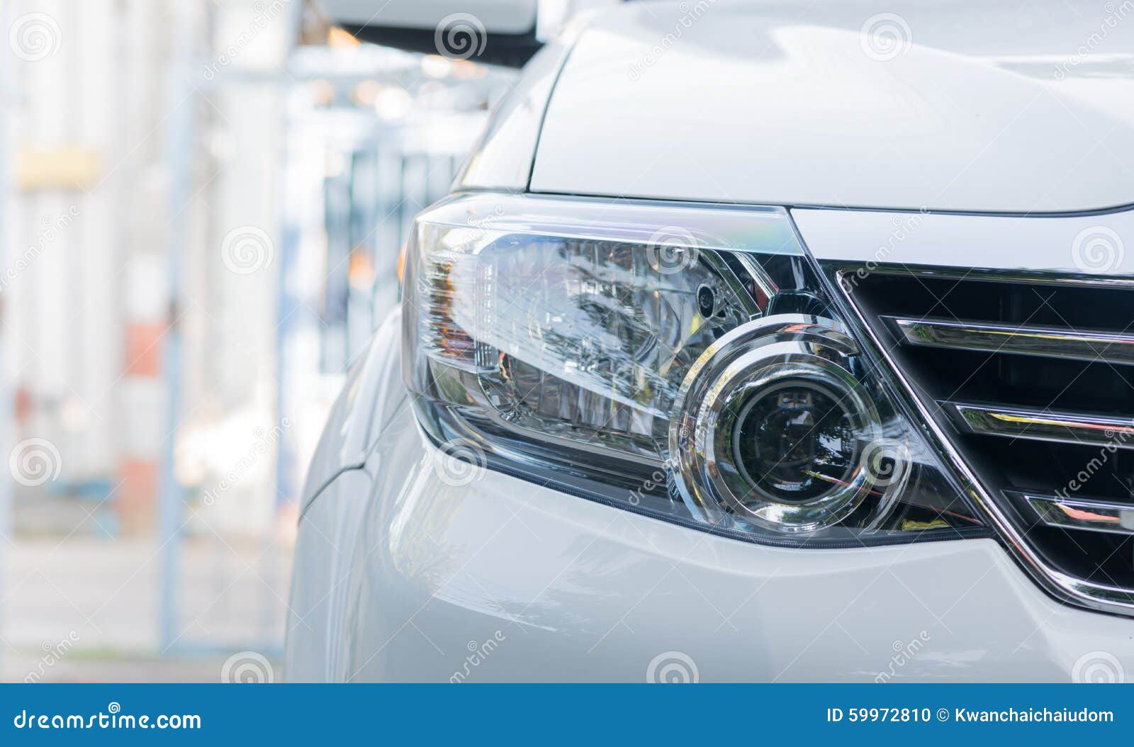 Projector headlamp car stock photo. Image of expensive 59972810