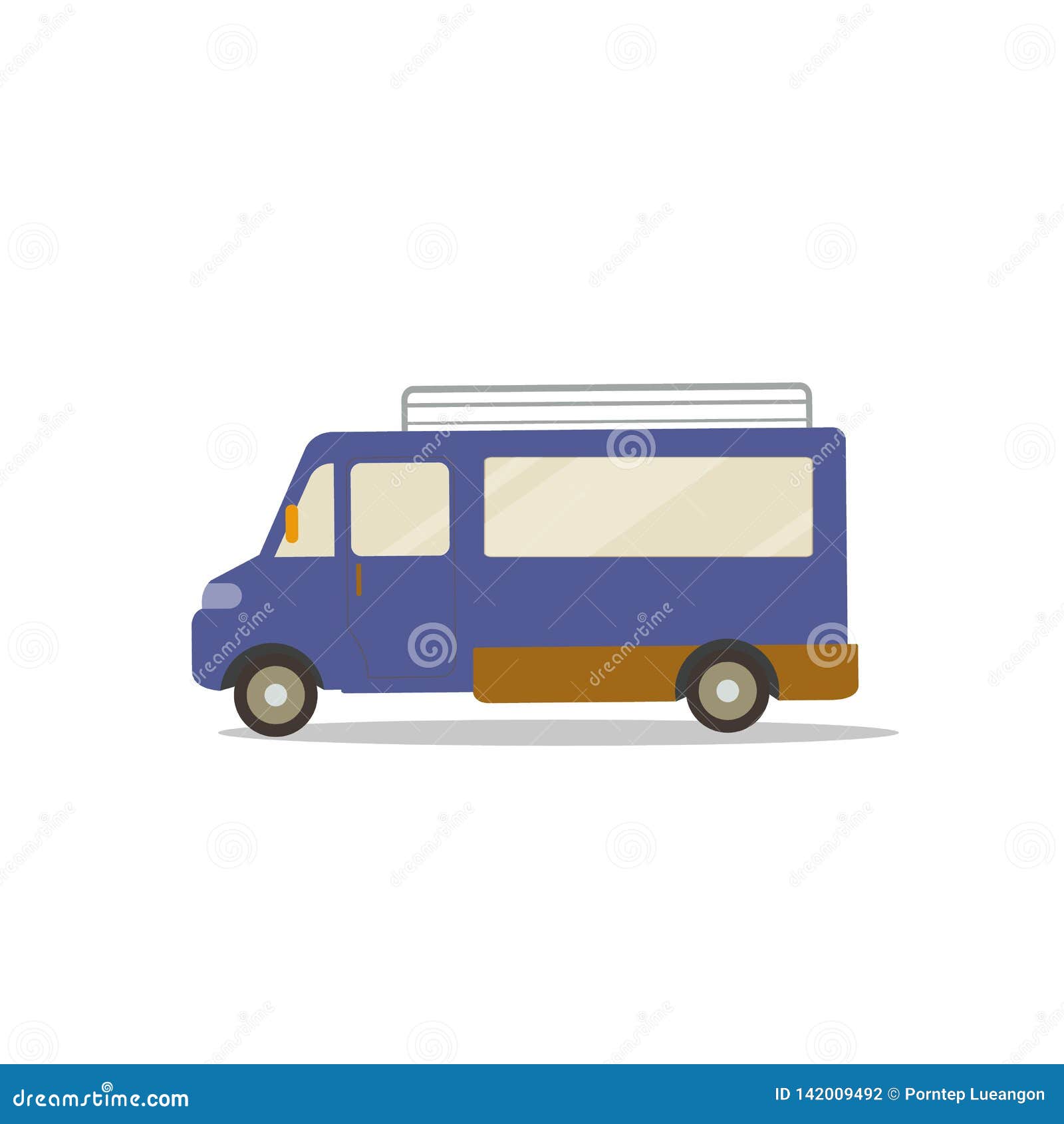 Carros, motos, van e ônibus. estilo dos desenhos animados, para