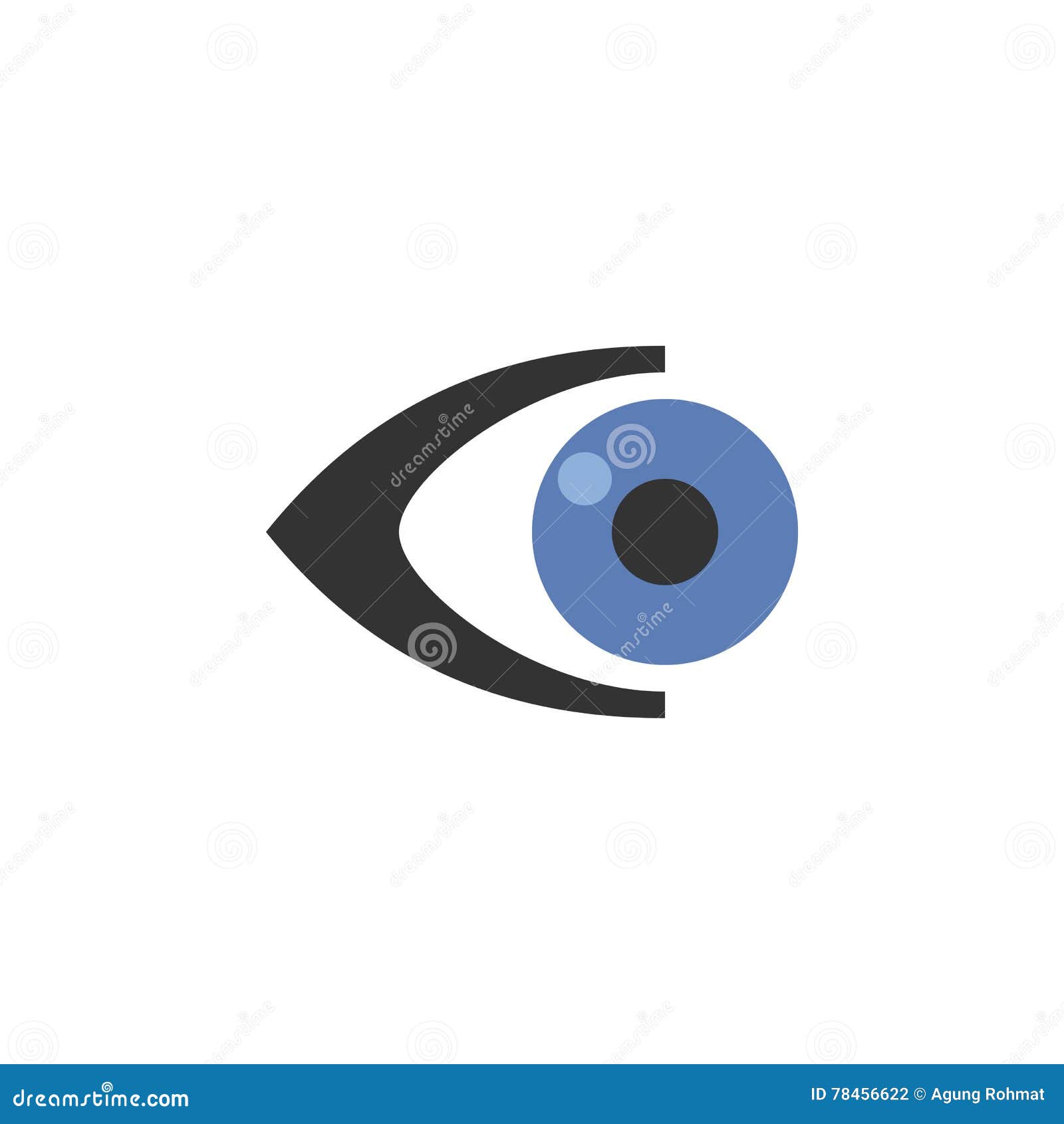 Projeto do logotipo do olho