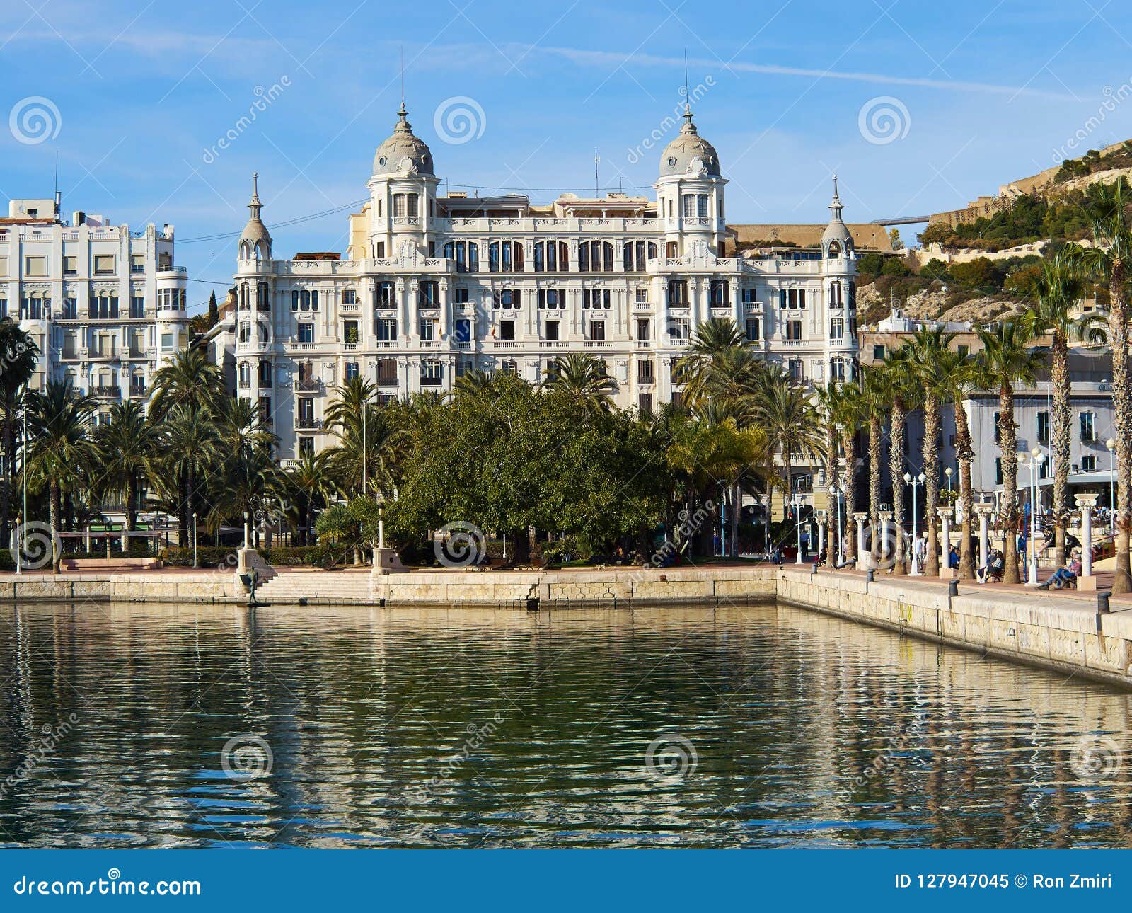 Promenade Explanada the Main and Famous Tourist Street Alicante ...