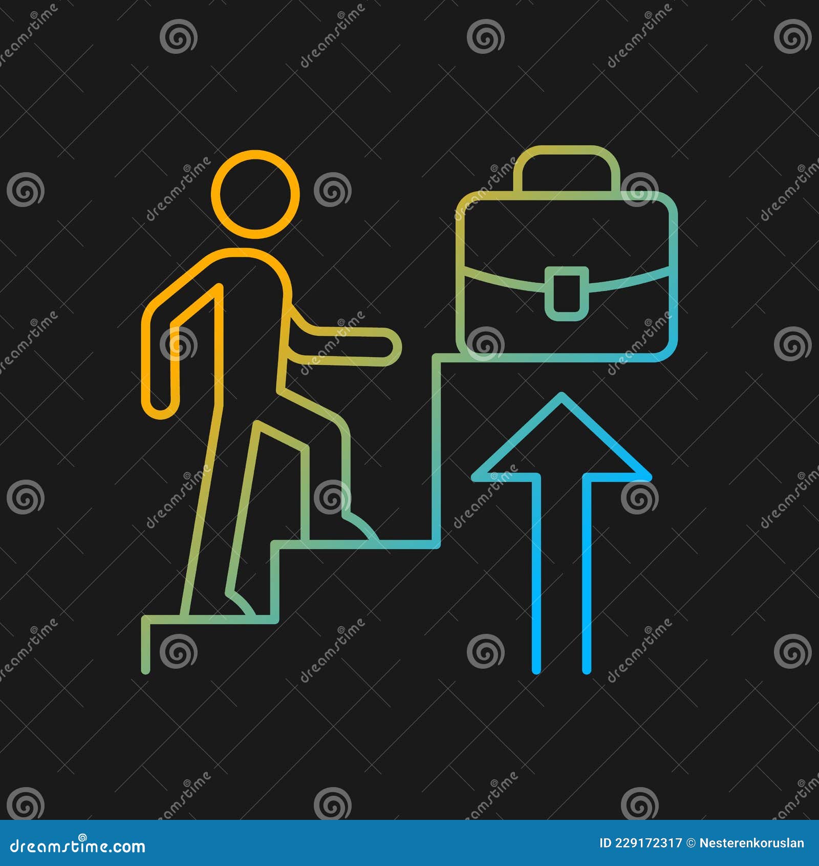 promotion gradient  icon for dark theme