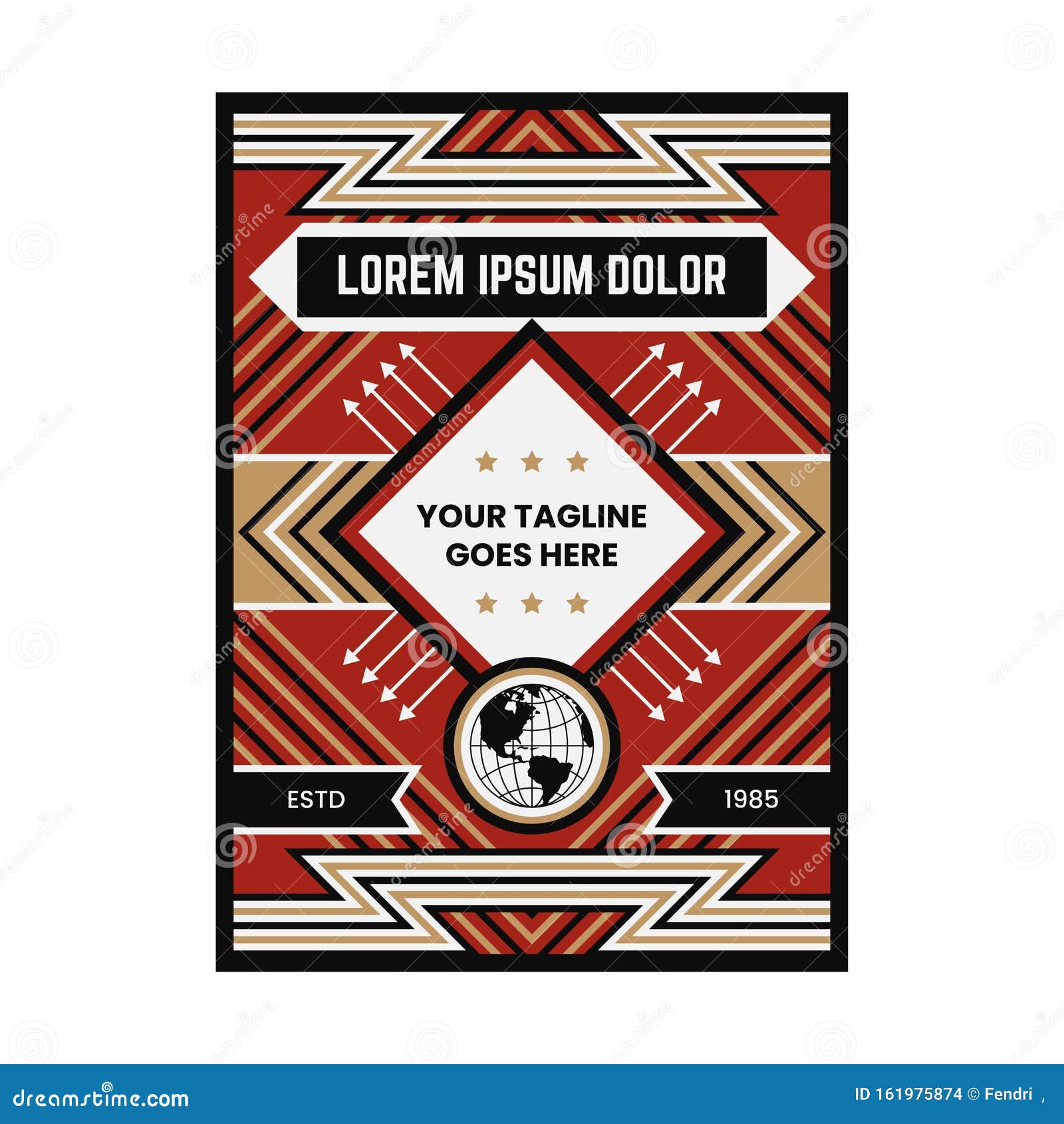 PROPAGANDA POSTER DESIGN TEMPLATE Stock Vector Illustration of banner PROPAGANDA POSTER DESIGN TEMPLATE Stock Vector Illustration of banner