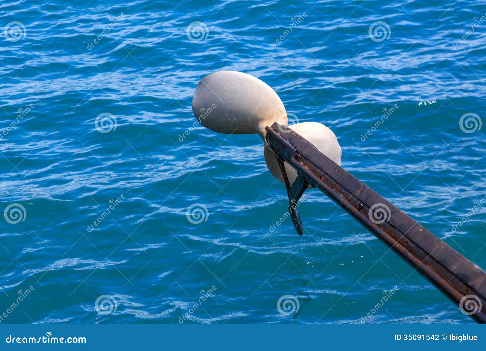 Propeller of Boat Transport Stock Photo Image of blue, resort 35091542