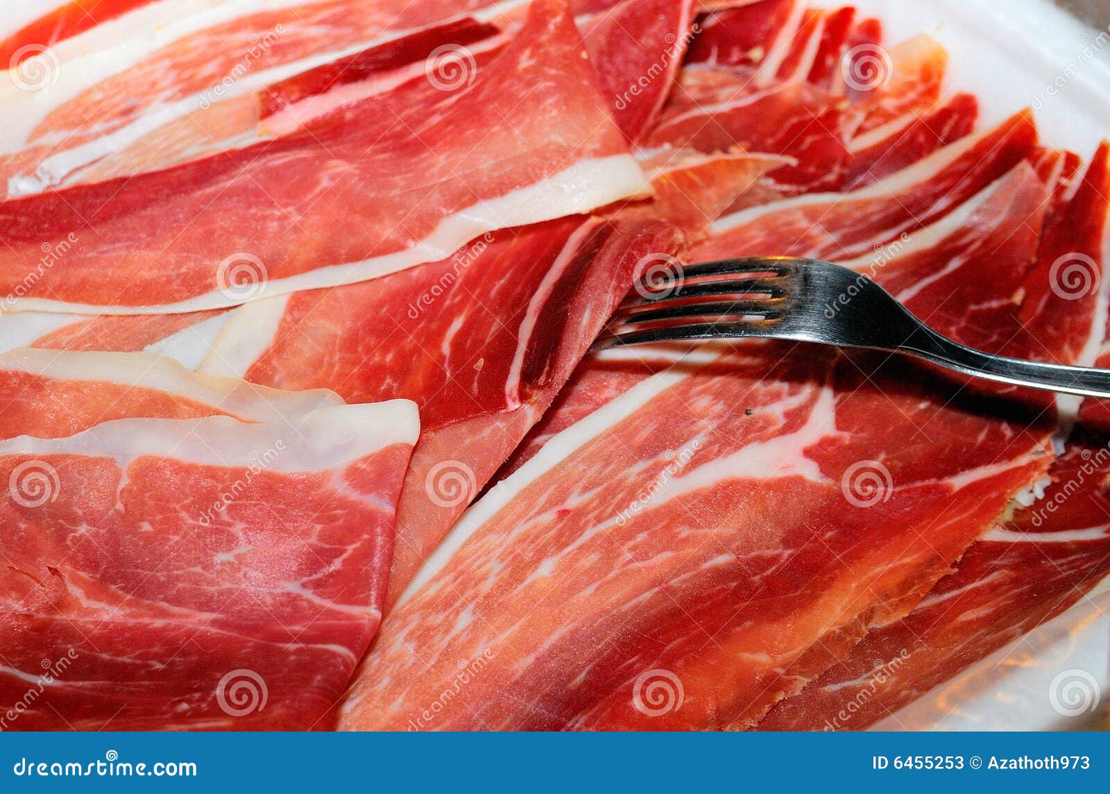 Prosciutto immagine stock. Immagine di squisito, carne - 6455253