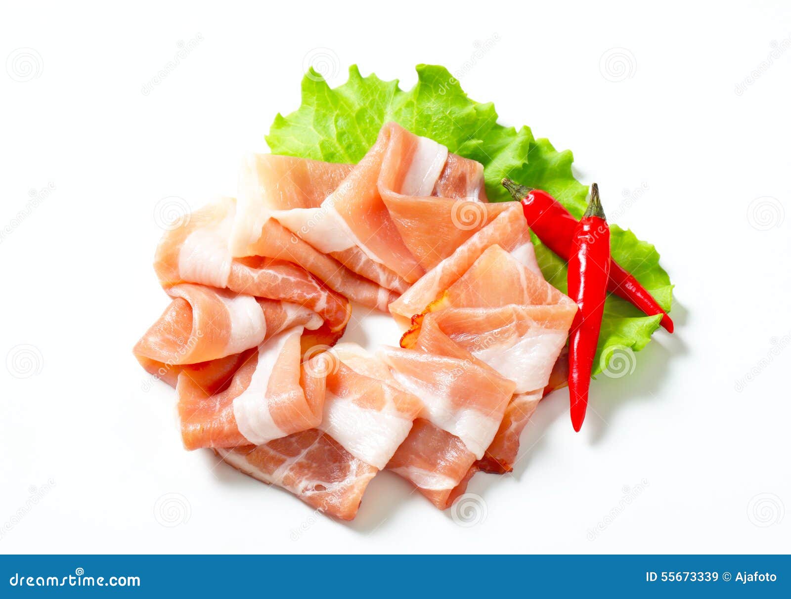 Prosciutto di Parma stock image. Image of view, studio 55673339