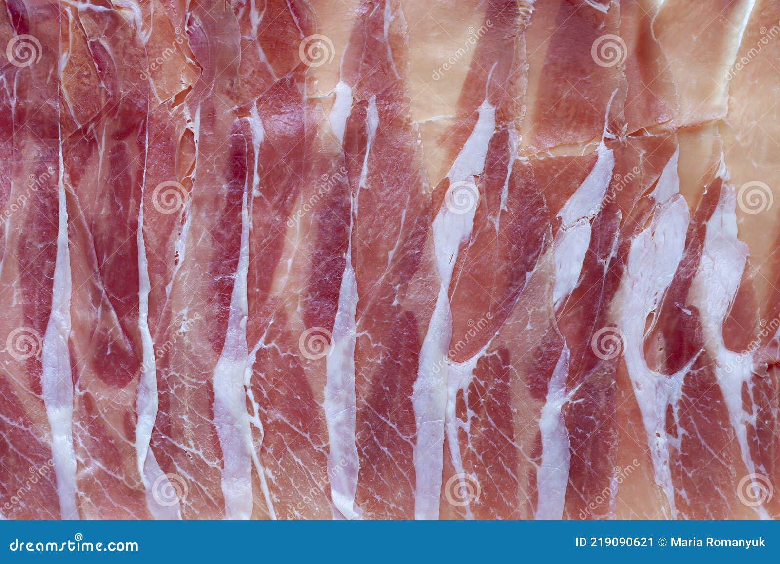 Prosciutto Dry Cured Ham Texture Stock Image Image of bacon, protein