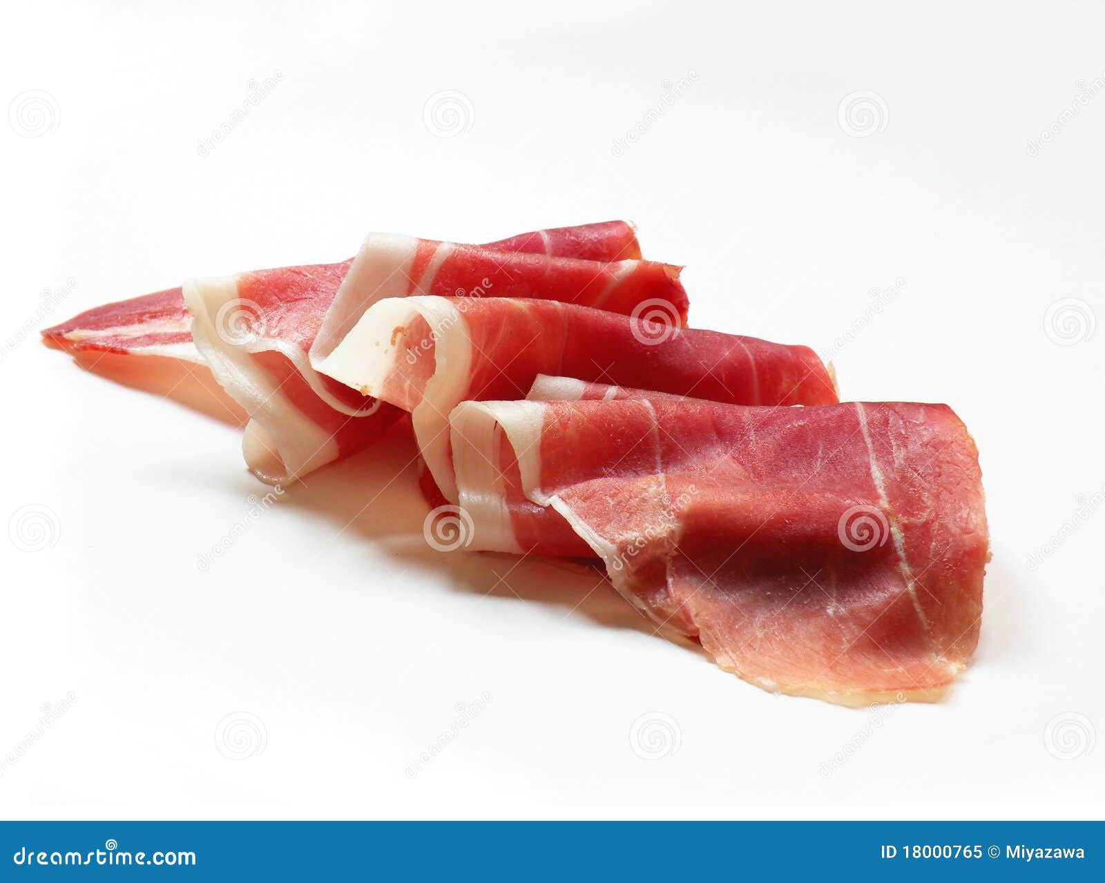Prosciutto italiano immagine stock. Immagine di grasso 18000765