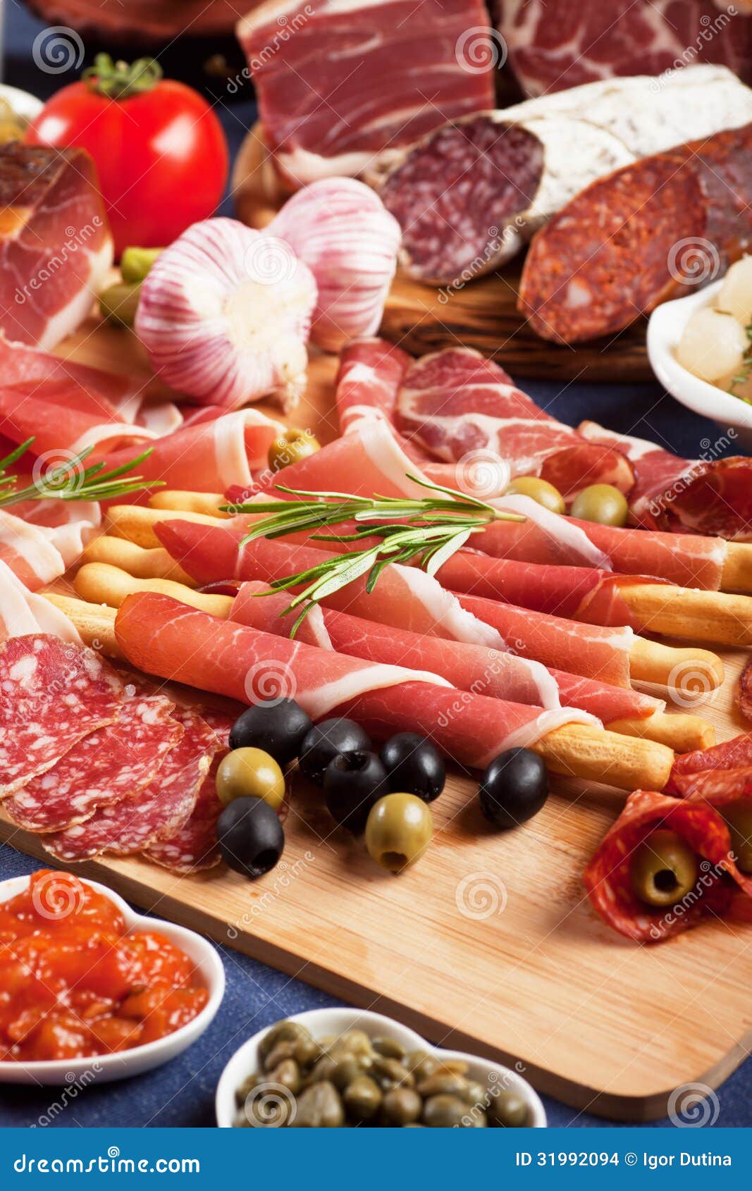 Prosciutto italiano foto de archivo. Imagen de procesado 31992094