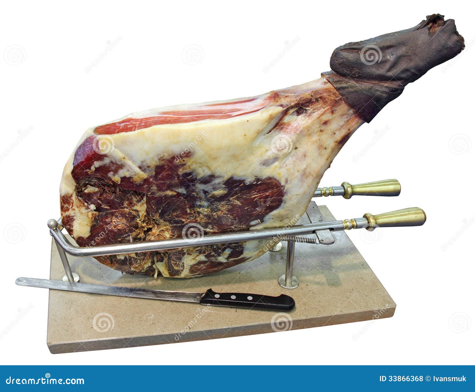 Prosciutto stock photo. Image of ingredient, meat, italian 33866368