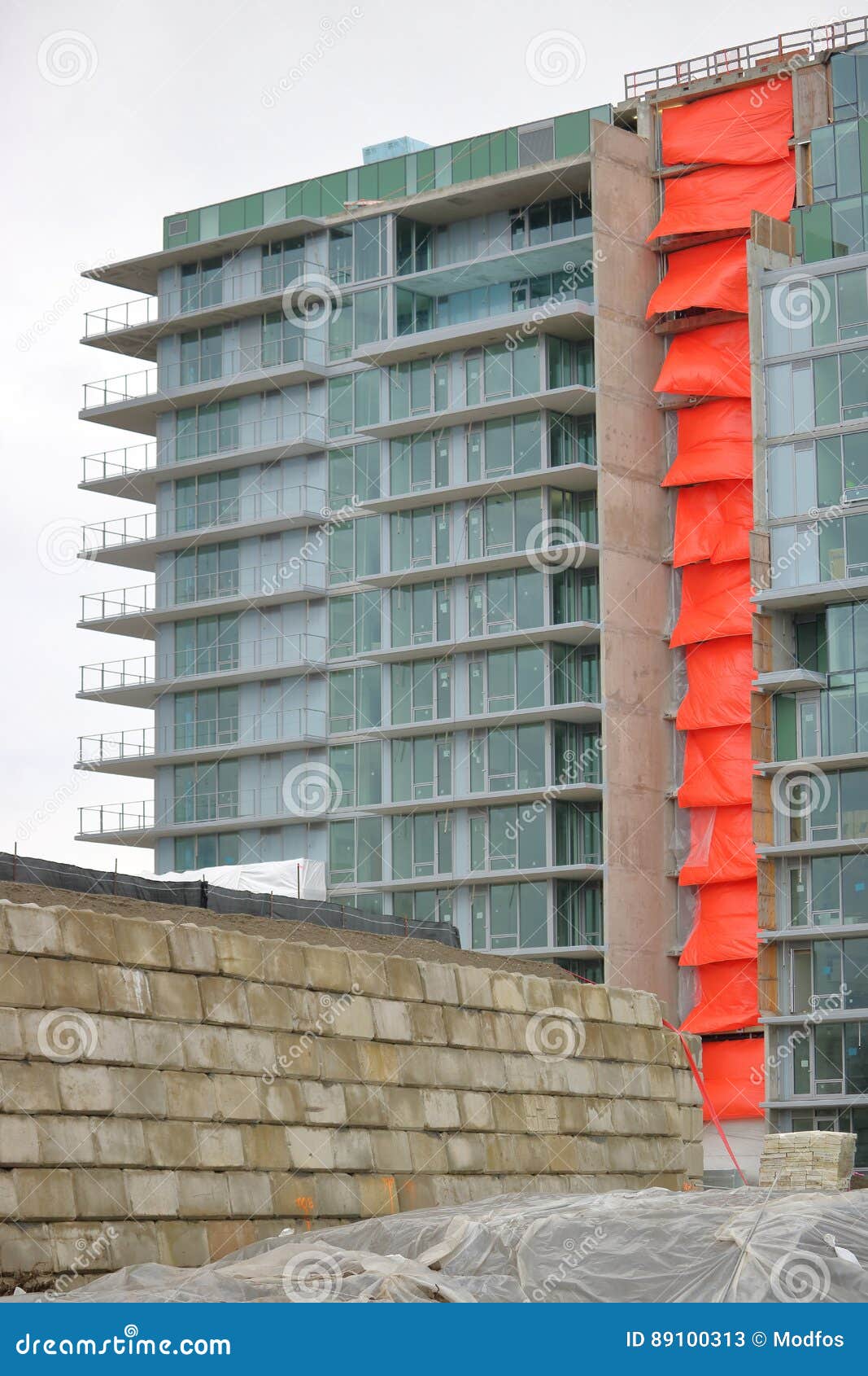 Protective Covering during Construction Stock Image Image of covering