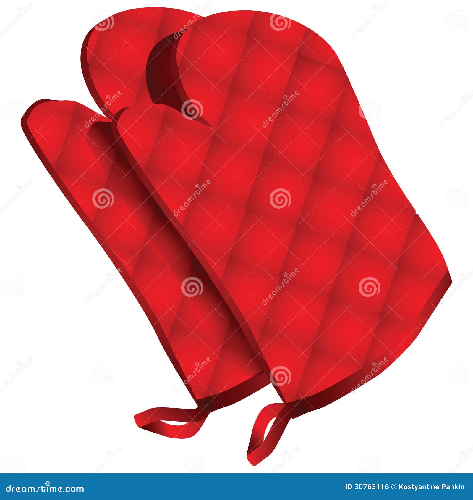 Protective Glove Kitchen Cooking Baking Royalty Free Stock Image