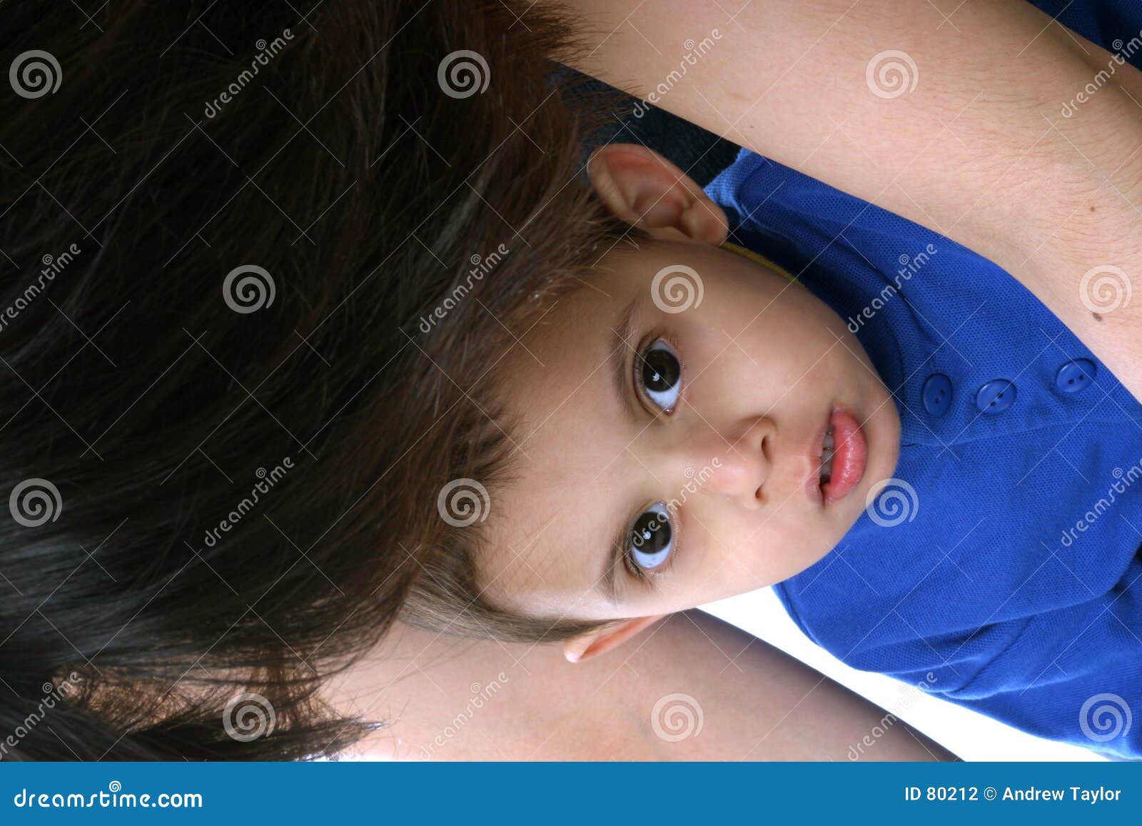Protective Mom stock photo. Image of mother, scared, hispanic 80212