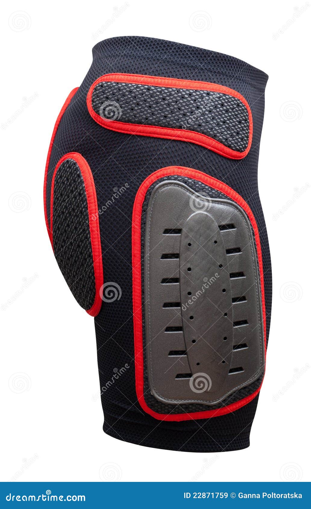 Protective Snowboard Shorts. Side View. Stock Image Image of mount