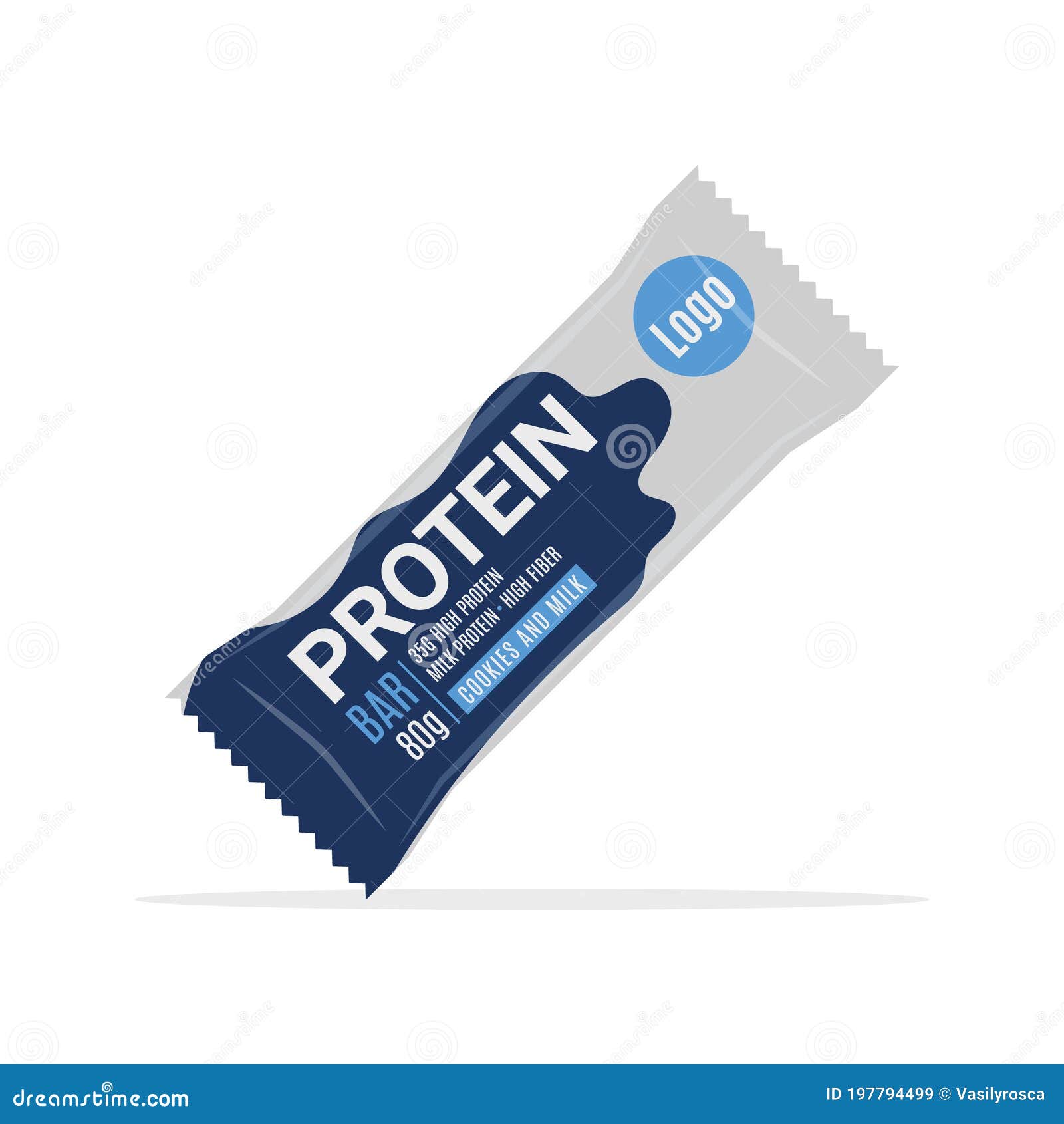 Download Protein Bar Icon Protein Snack Chocolate Energy Mockup Vector Flat Packet Design Stock Vector Illustration Of Chocolate Granola 197794499