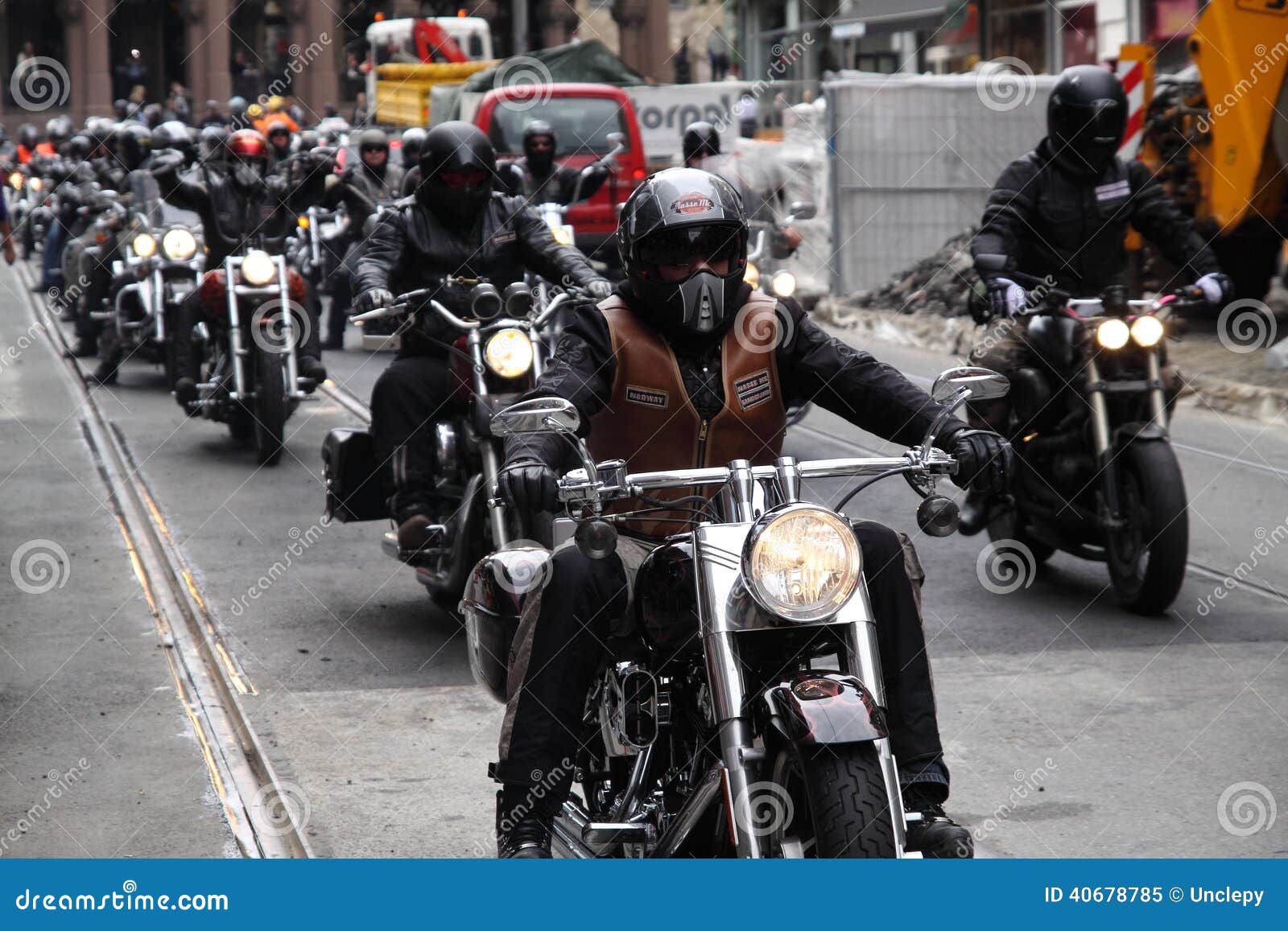 Protest of Motorcycle Clubs. Oslo. Editorial Image - Image of believe,  hawgs: 40678785