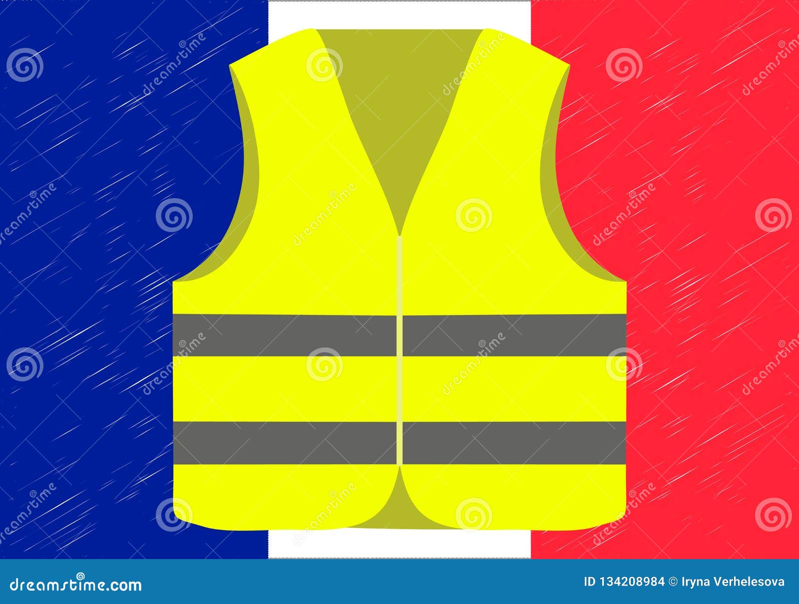 Protests of Yellow Vests in France. Suitable for News on Gilets Jaunes ...
