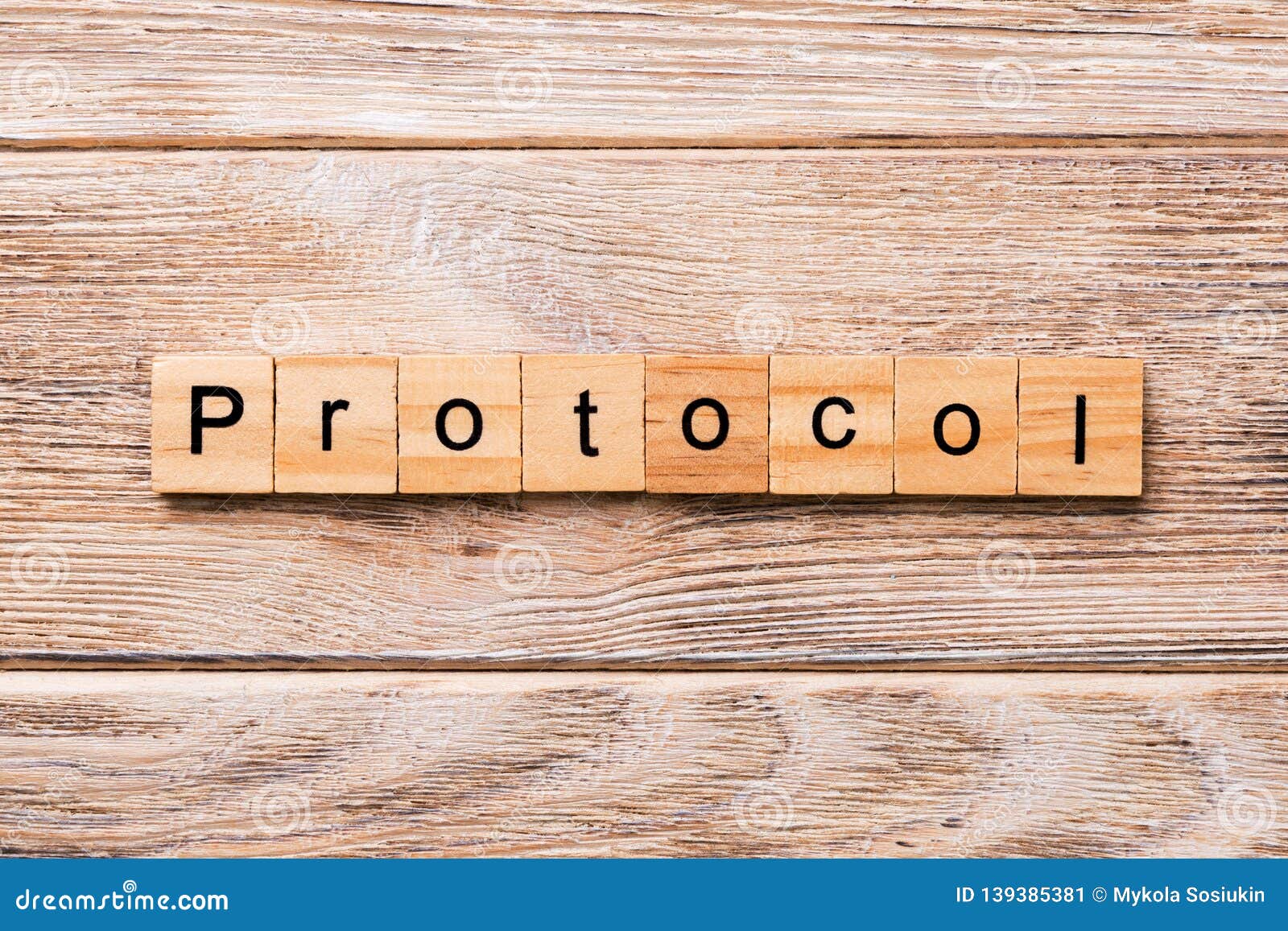 PROTOCOL Word Written On Wood Block PROTOCOL Text On Wooden Table For protocol-word-written-on-wood-block-protocol-text-on-wooden-table-for