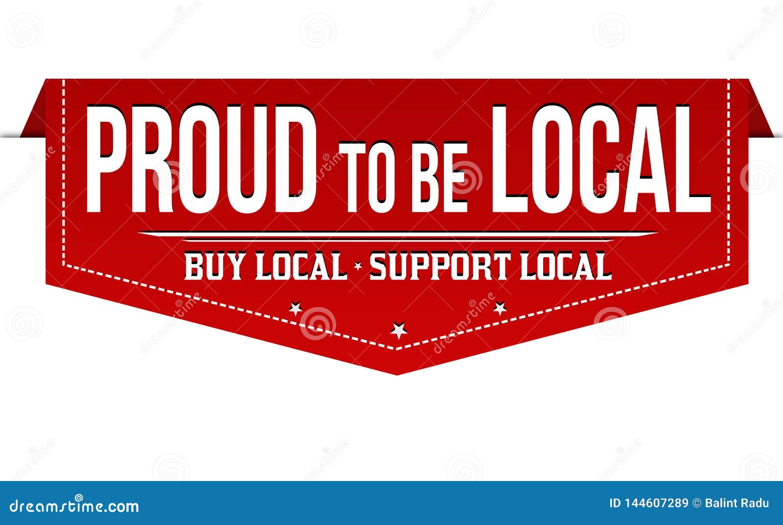 proud to be local banner 