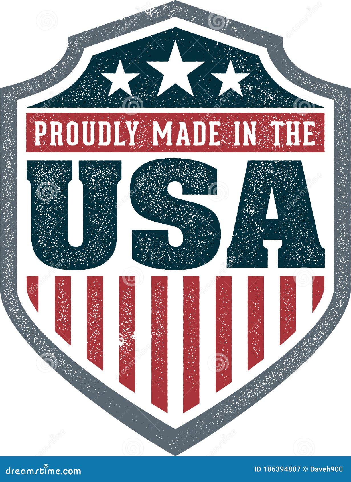 proudly made in the usa badge