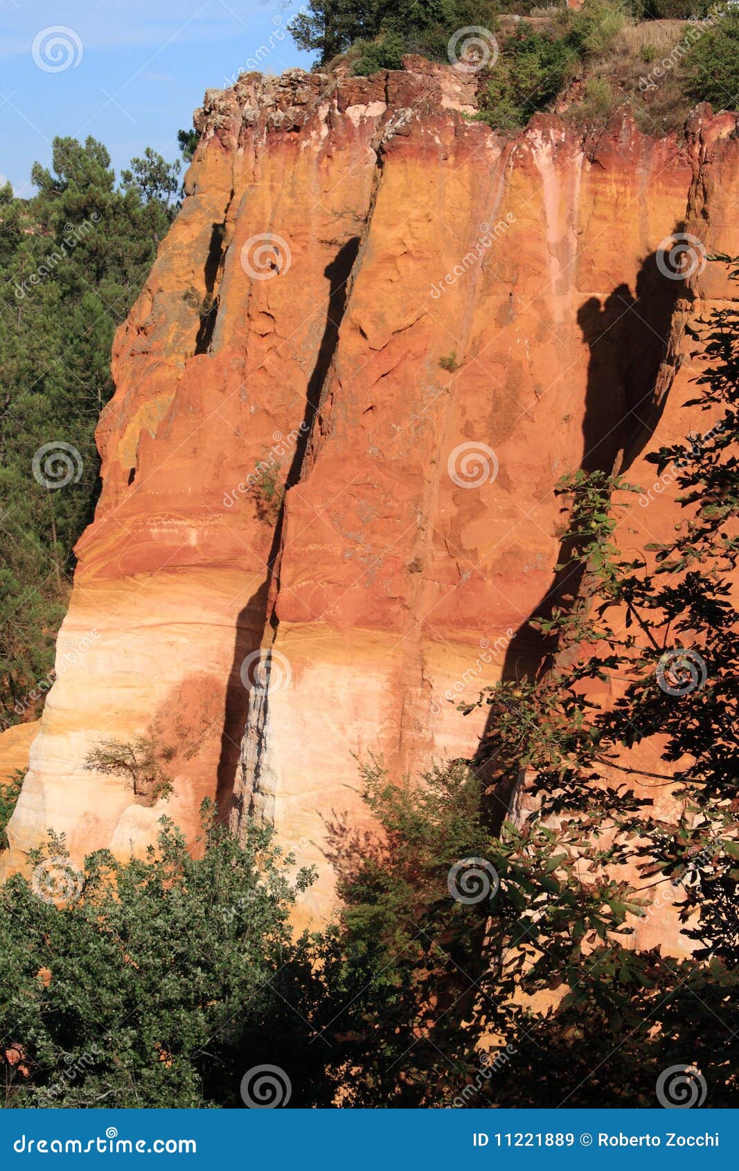 Provence roussillon fotografering för bildbyråer. Bild av jord - 11221889