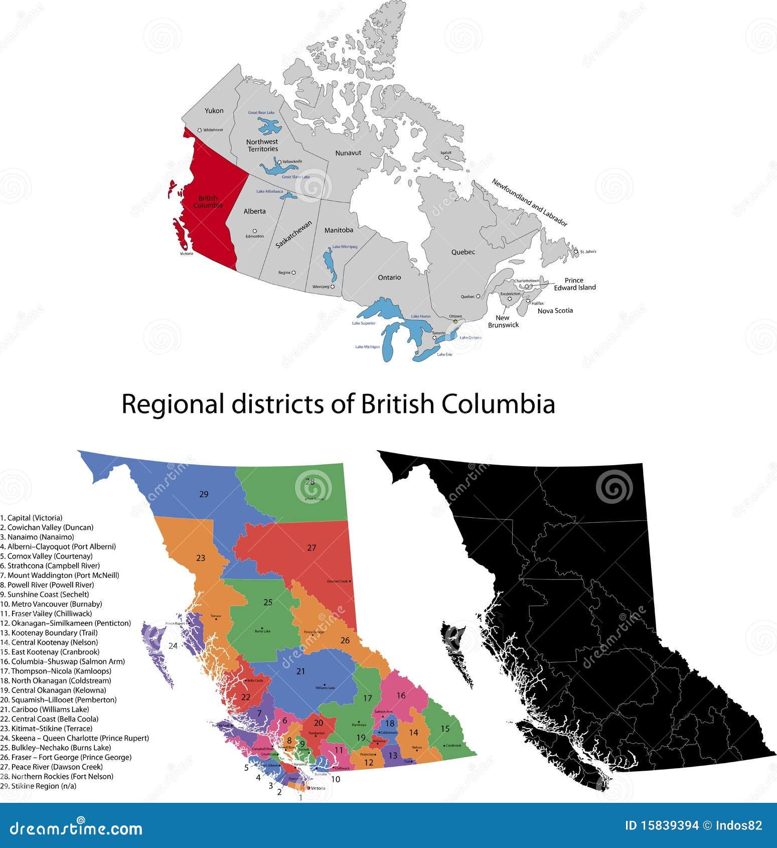 Province Of Canada - British Columbia Stock Images - Image: 15839394