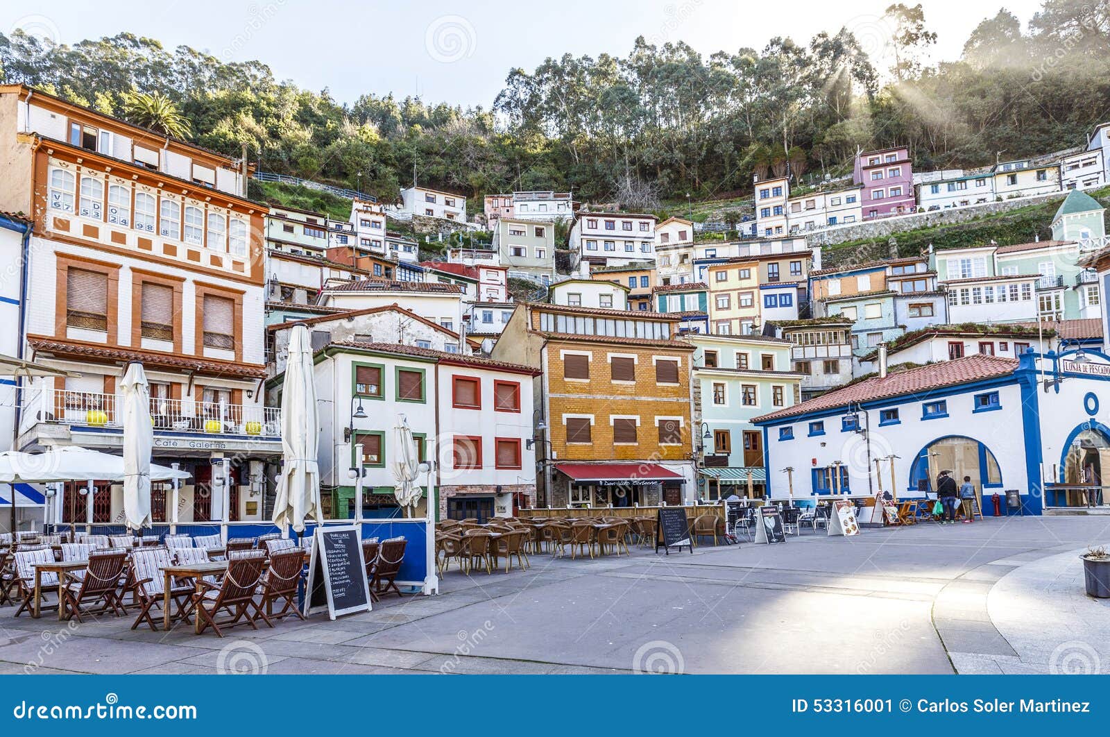 Provincia De Luarca, Asturias, España Foto editorial - Imagen de vizcaya, 53316001