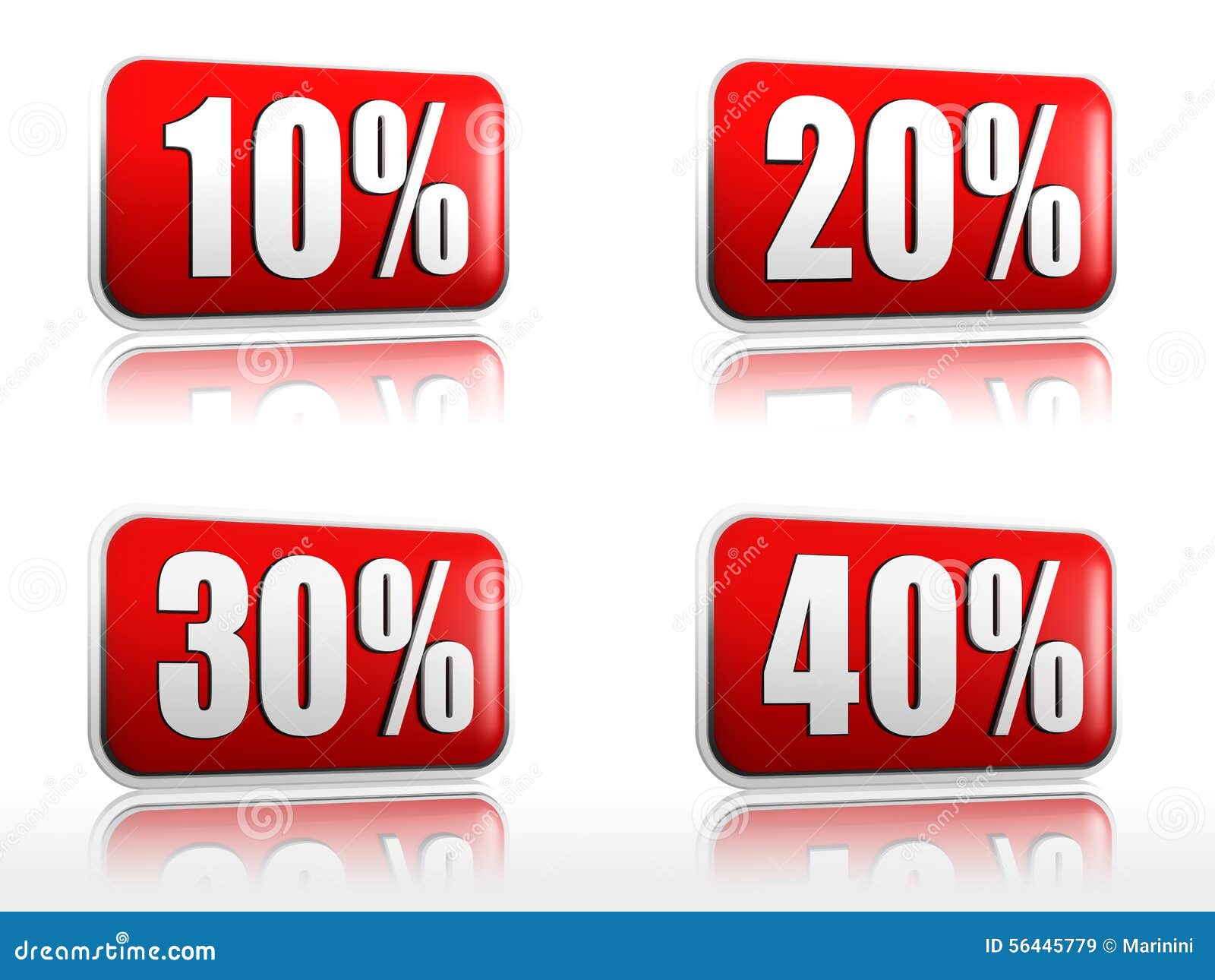 10 20 30 40 Prozent Stock Abbildung Illustration Von Vierzig 56445779