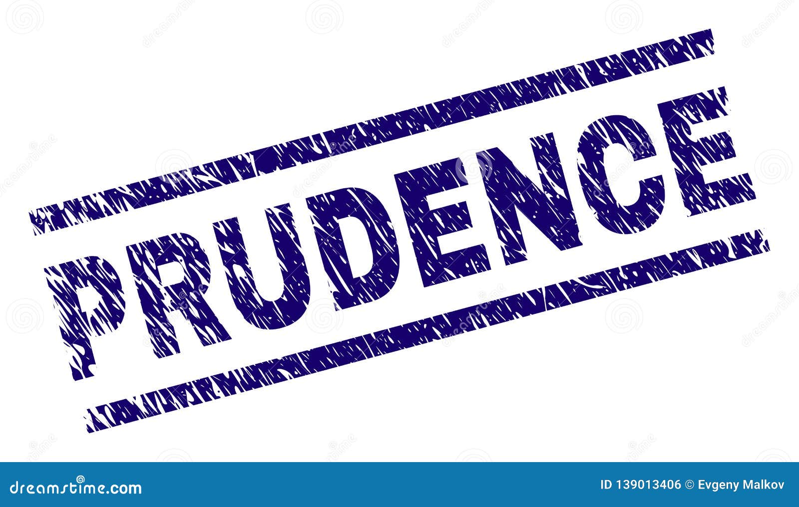 Scratched Textured PRUDENCE Stamp Seal Stock Vector Illustration of