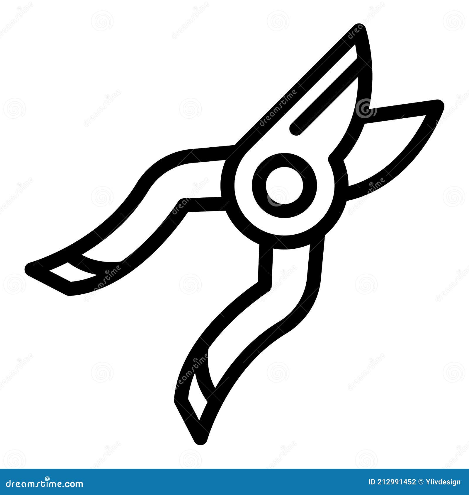 Pruners Icon. Trendy Pruners Logo Concept On White Background Fr Vector