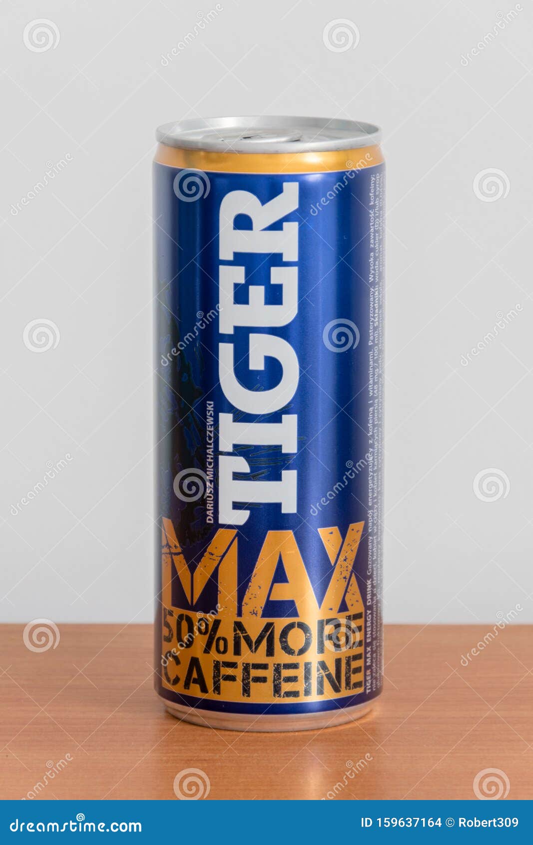 Fluisteren paus Lounge Can of Tiger MAX Energy Drink with 50 More Caffeine Editorial Stock Image -  Image of soft, sweet: 159637164