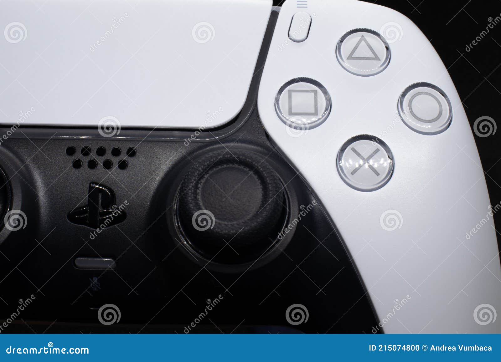 Control PLAYSTATION PS5 DualSense Blanco y Negro