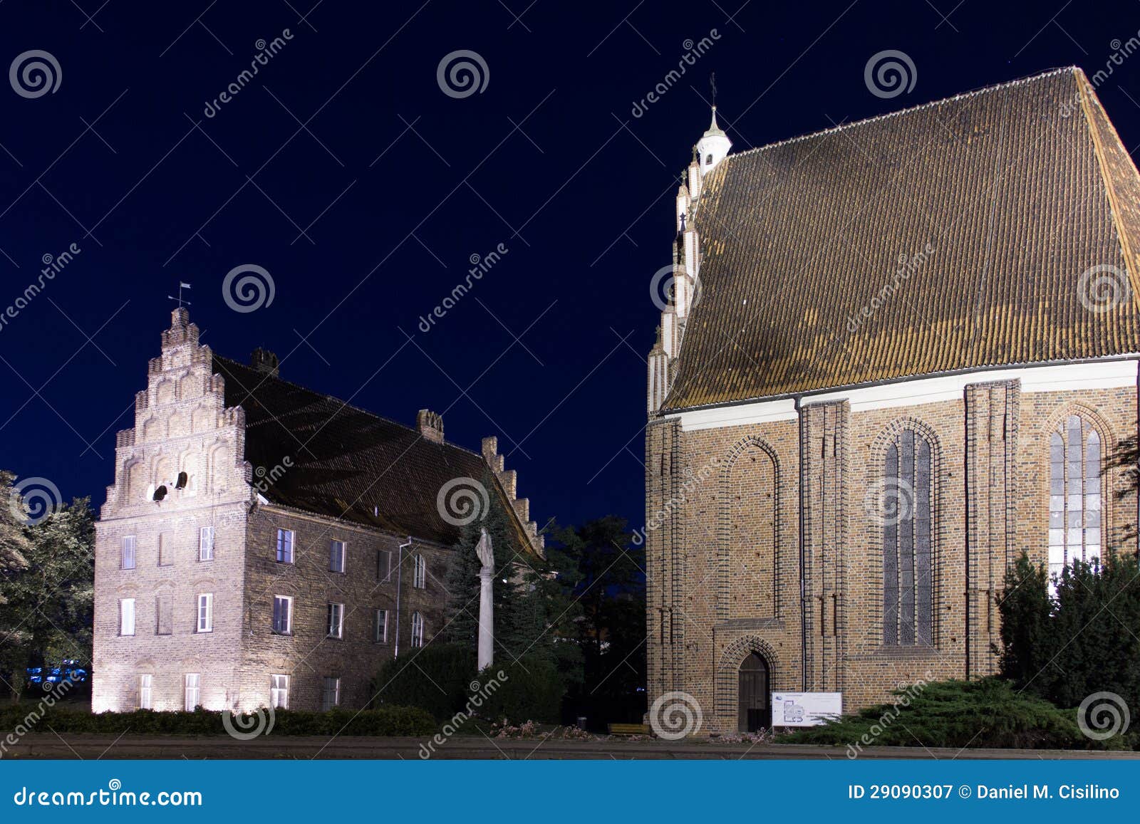 the psalteria & the collegiate church of virgin mary. poznan. poland