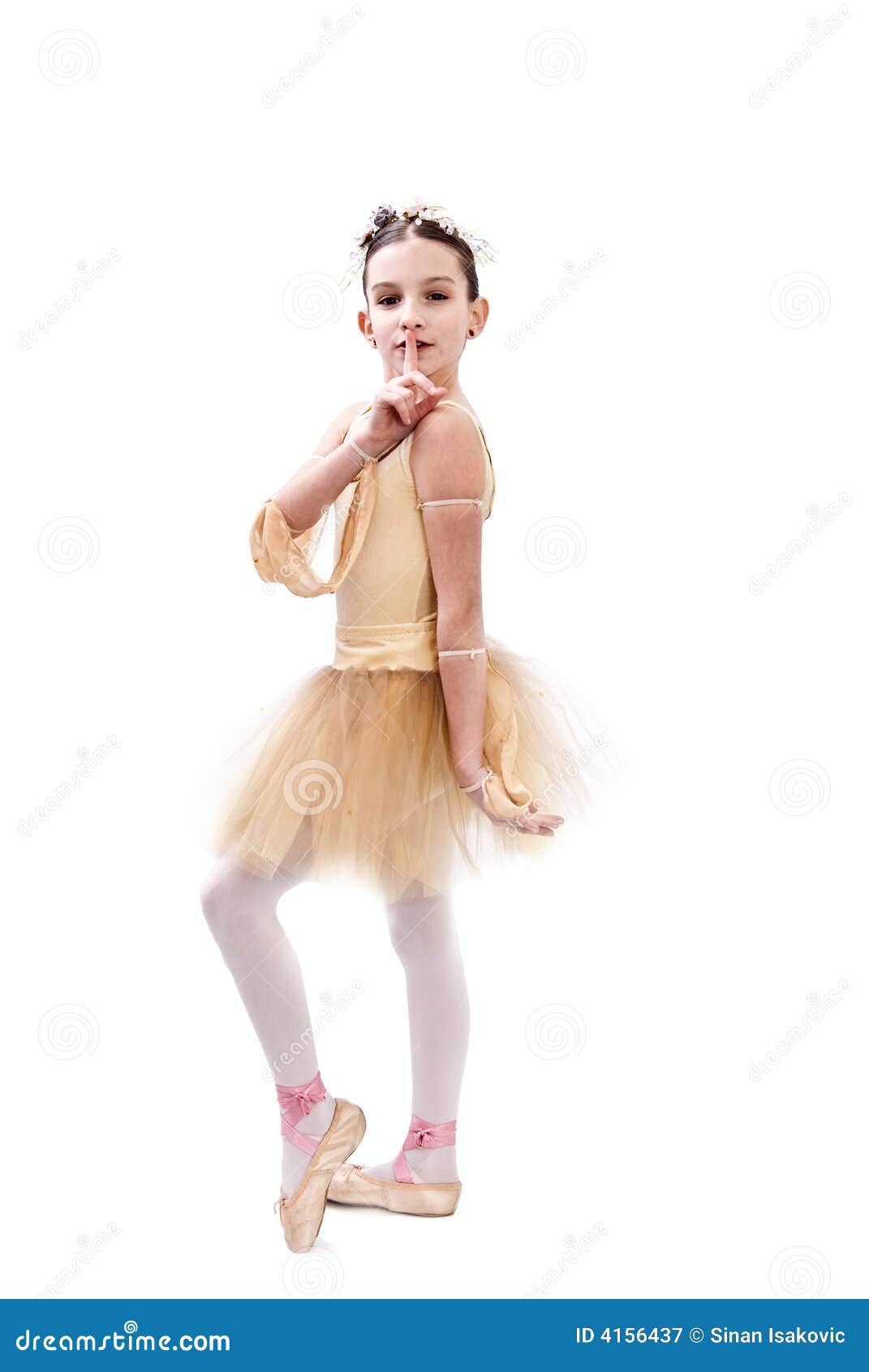 Pssst. Dancing della ballerina nello studio