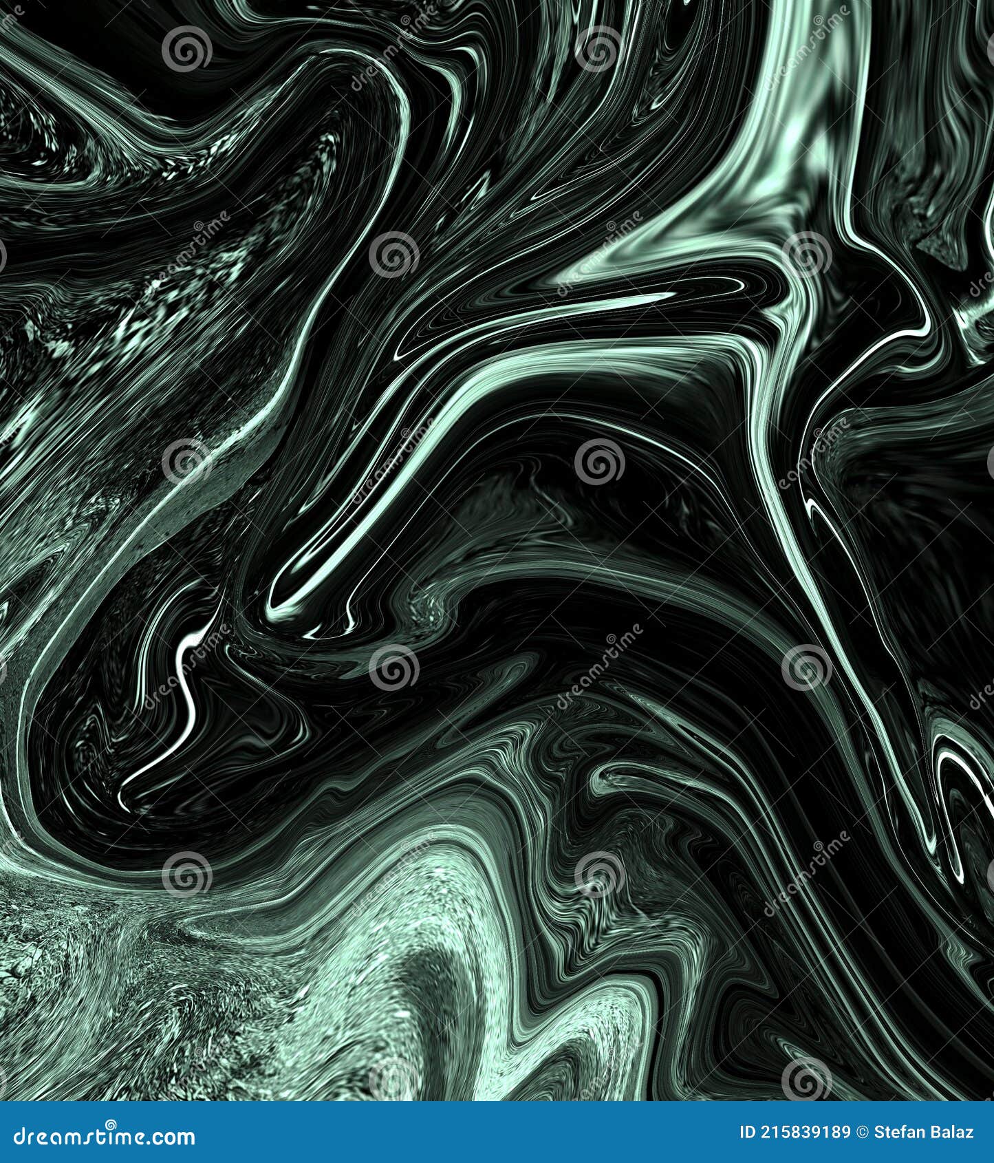 Psychedelic Dark Green Colour Trippy Abstract Art Background Design. Trendy  Dark Green Marble Style. Ideal for Web, Advertisement. Stock Illustration -  Illustration of advertising, creative: 215839189