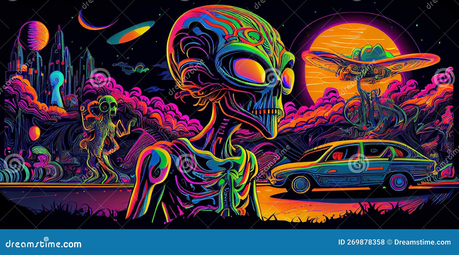 Wallpaper alien Tumblr  Hippie wallpaper, Trippy alien, Trippy wallpaper