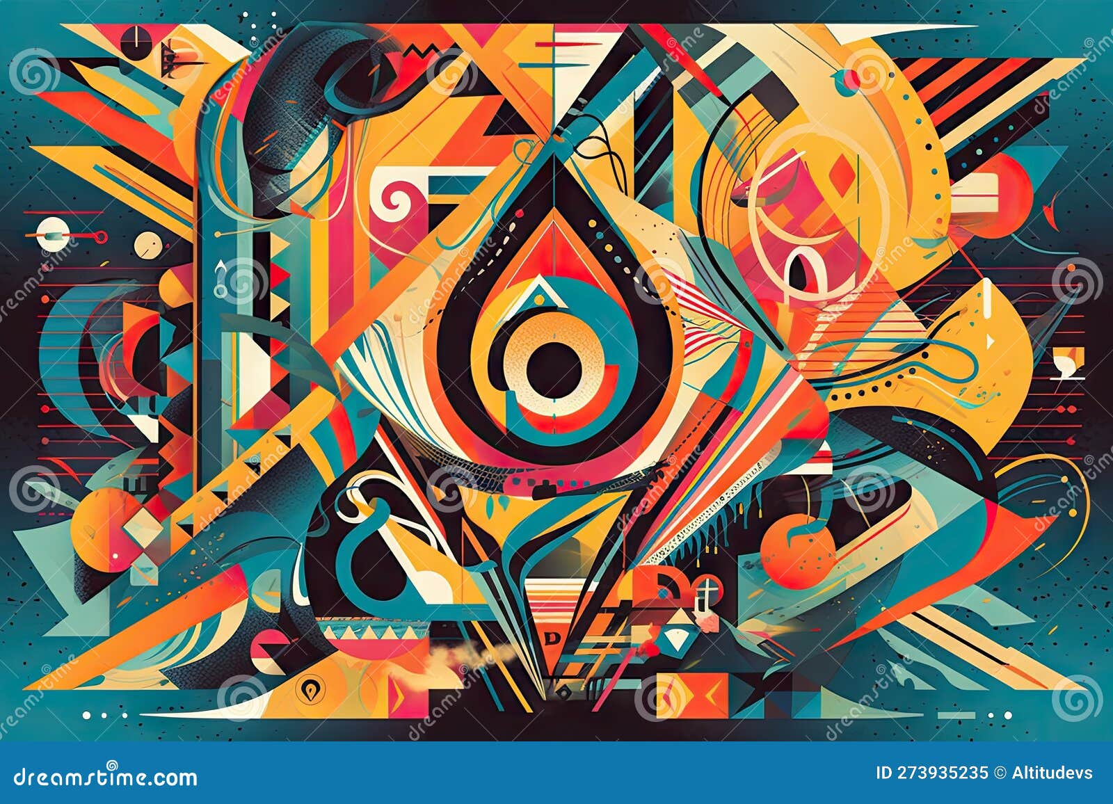 Psychedelic Typography and Lettering with a Modern Geometric Design Psychedelic Typography and Lettering with a Modern Geometric Design