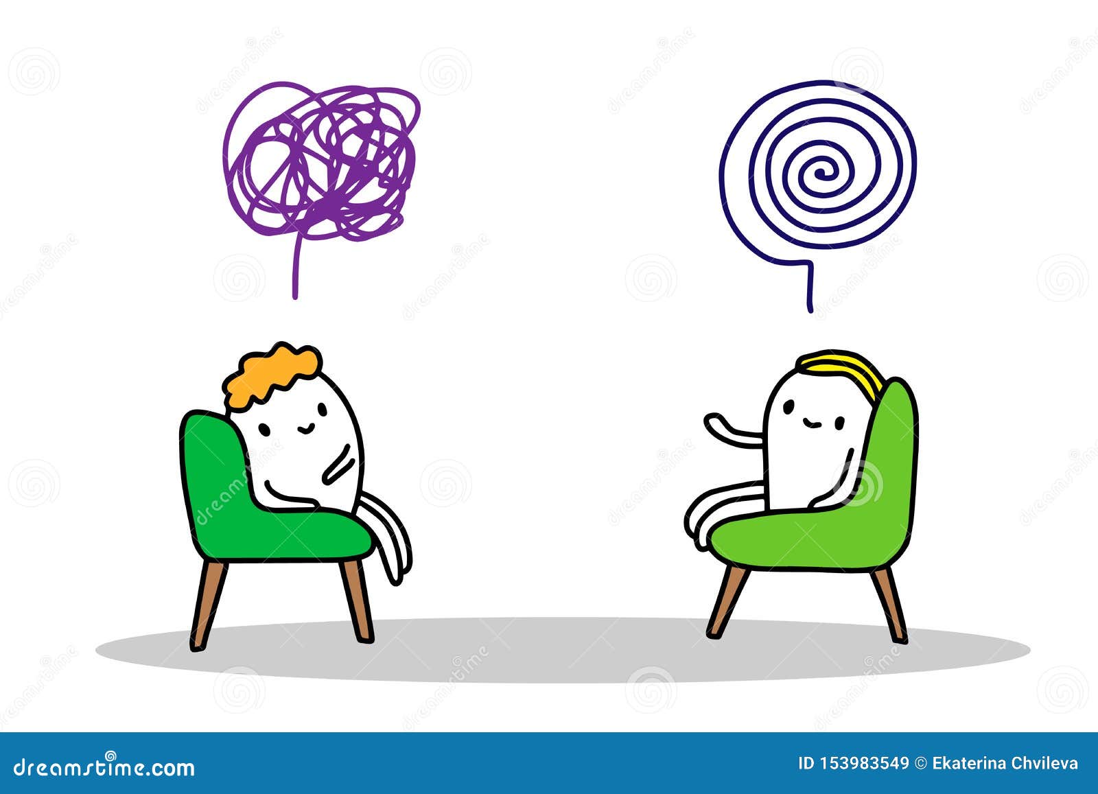 Psychotherapy Session Hand Drawn Vector Illustration in Cartoon Style. Two Man Sitting in Chairs Talking Stock Vector - Illustration of artistic, cartoon: 153983549 Psychotherapy Session Hand Drawn Vector Illustration in Cartoon Style. Two Man Sitting in Chairs Talking Stock Vector - Illustration of artistic, cartoon: 153983549