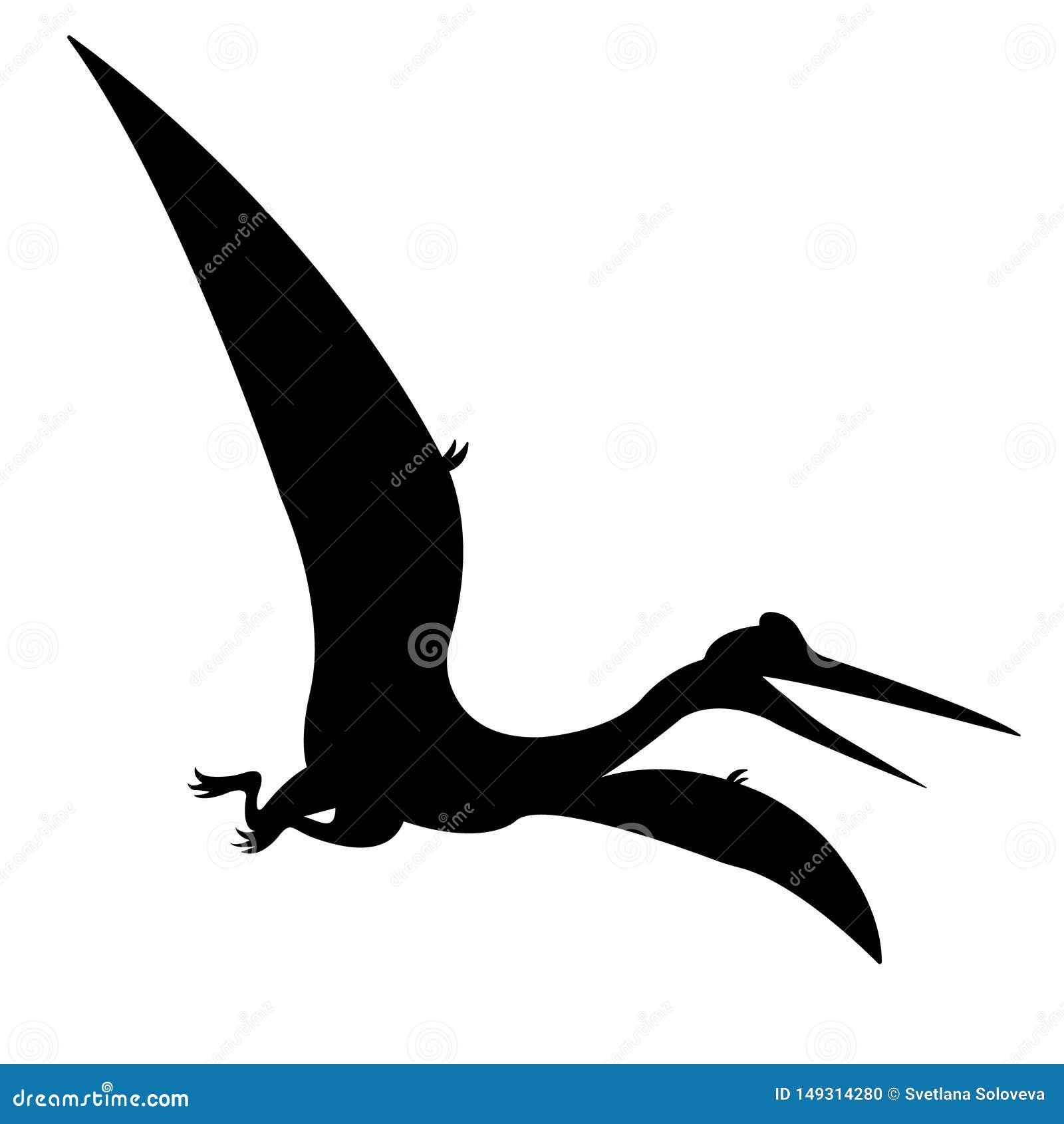 Pterosaur silhouette #AD , #AFFILIATE, #AFF, #silhouette, #Pterosaur