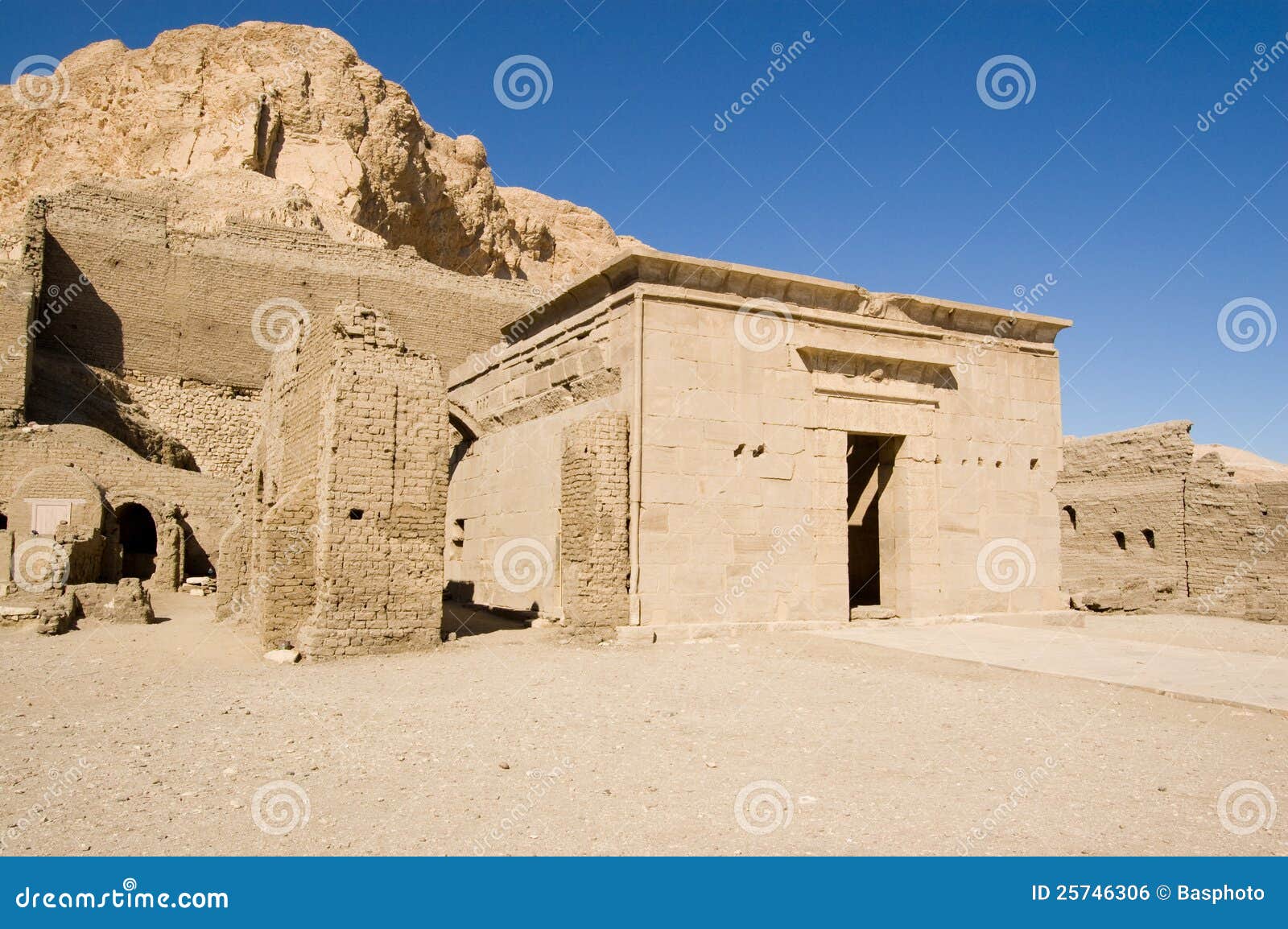 ptolemy temple, deir el medina