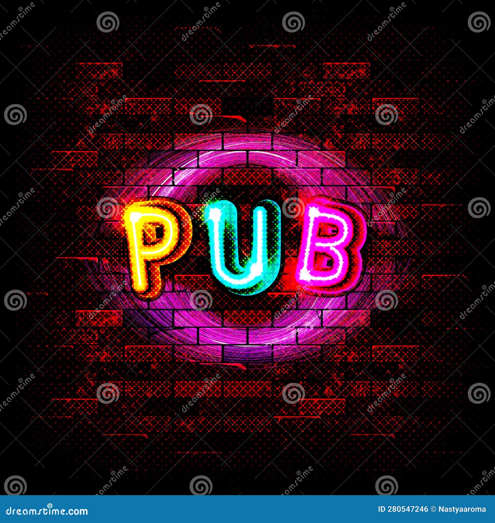 pub quiz neon signs
