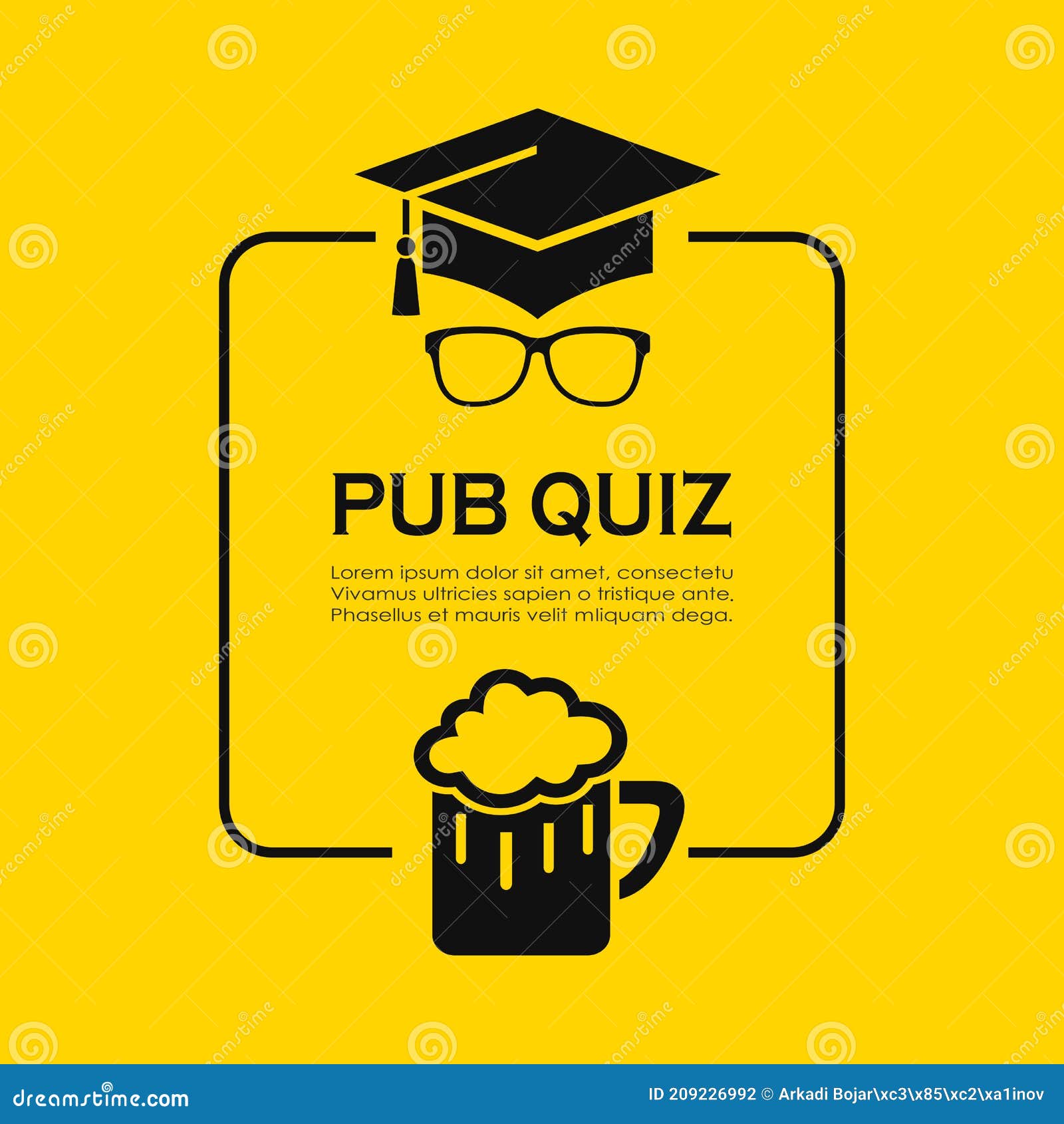 pub quiz poster